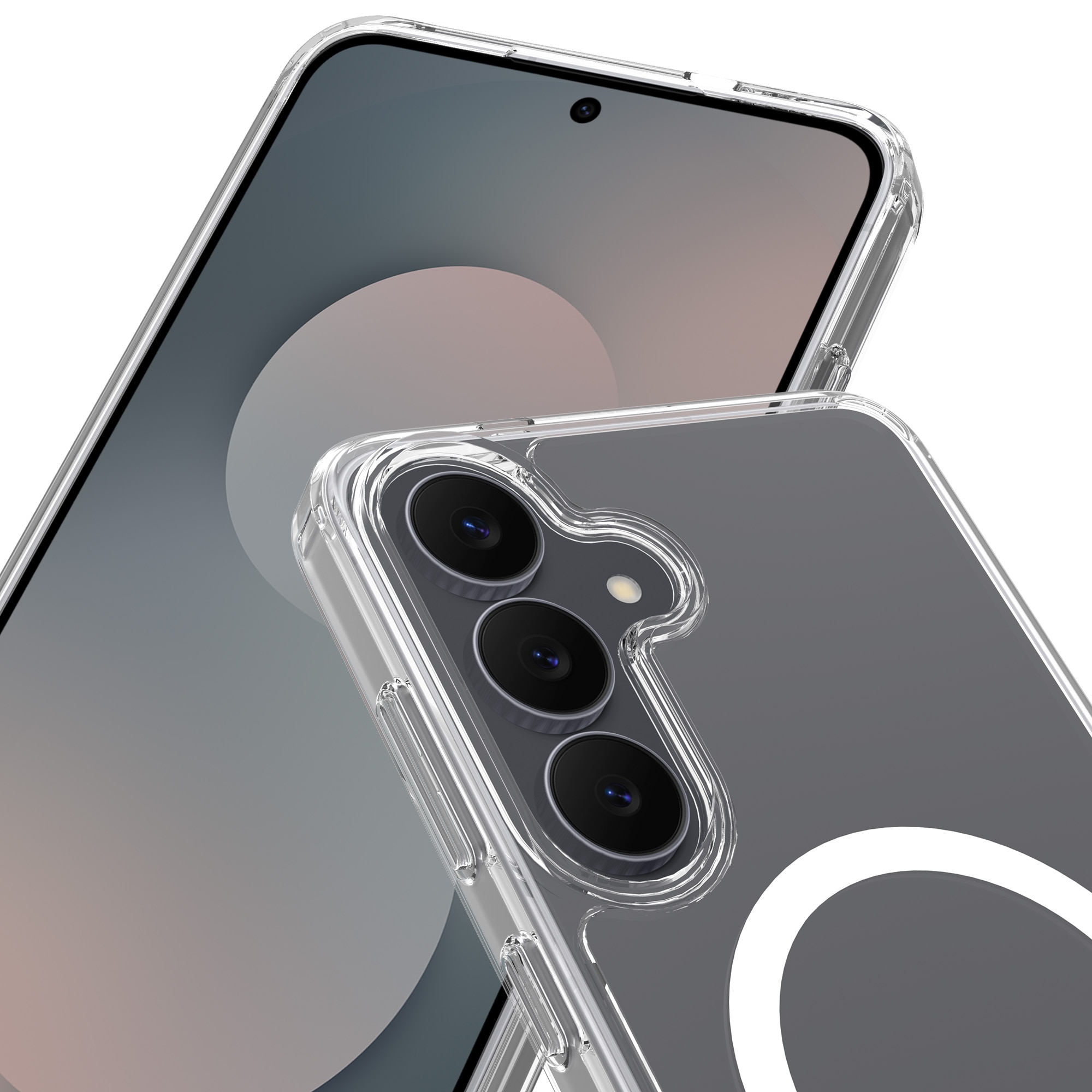 Hybridikuori MagSafe Samsung Galaxy S25 FE Kirkas