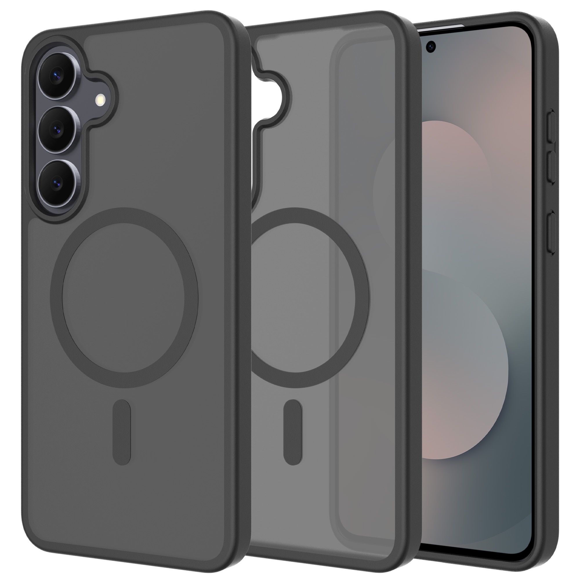 Magnetic Hybrid Kuori Samsung Galaxy S25 FE Frosted Black