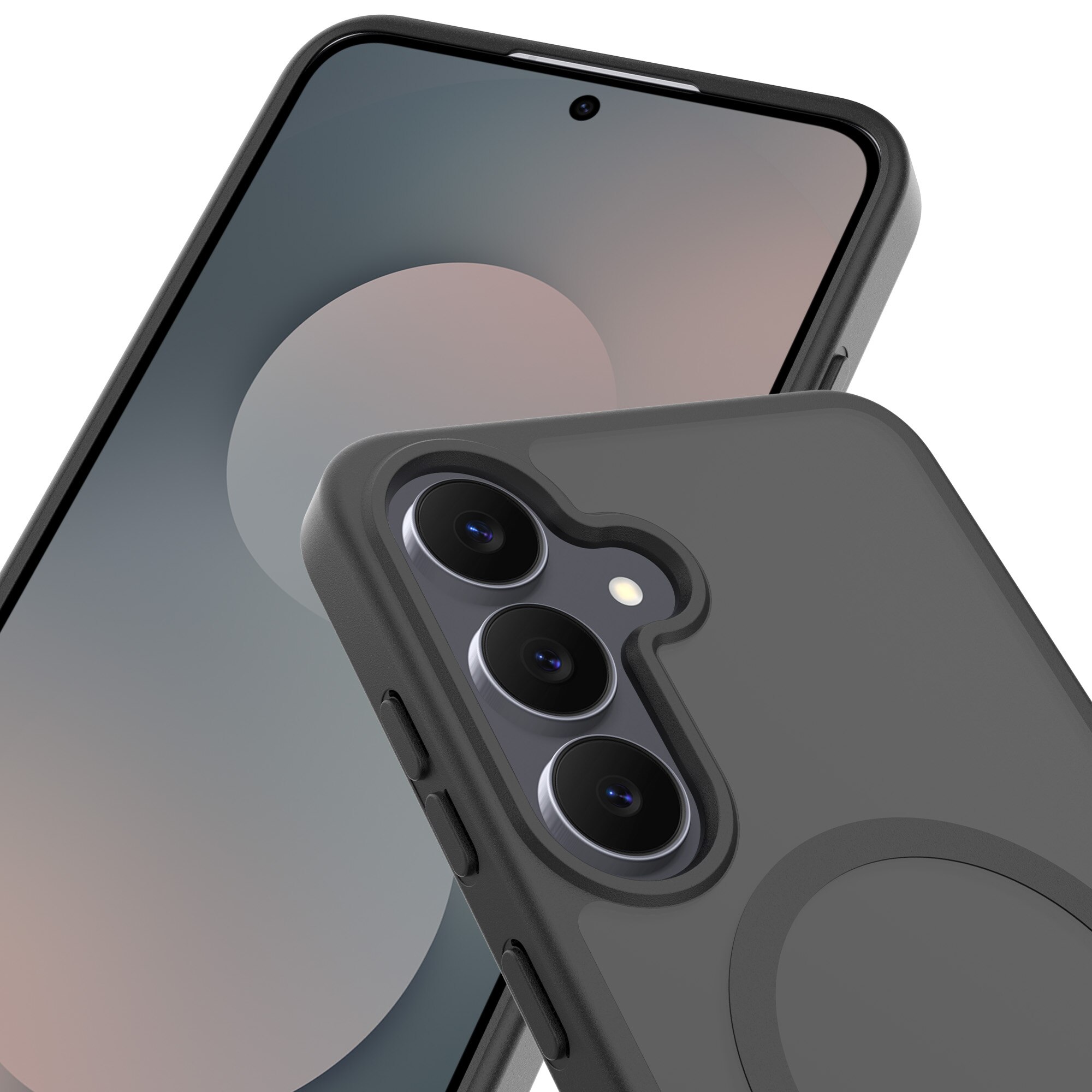 Magnetic Hybrid Kuori Samsung Galaxy S25 FE Frosted Black