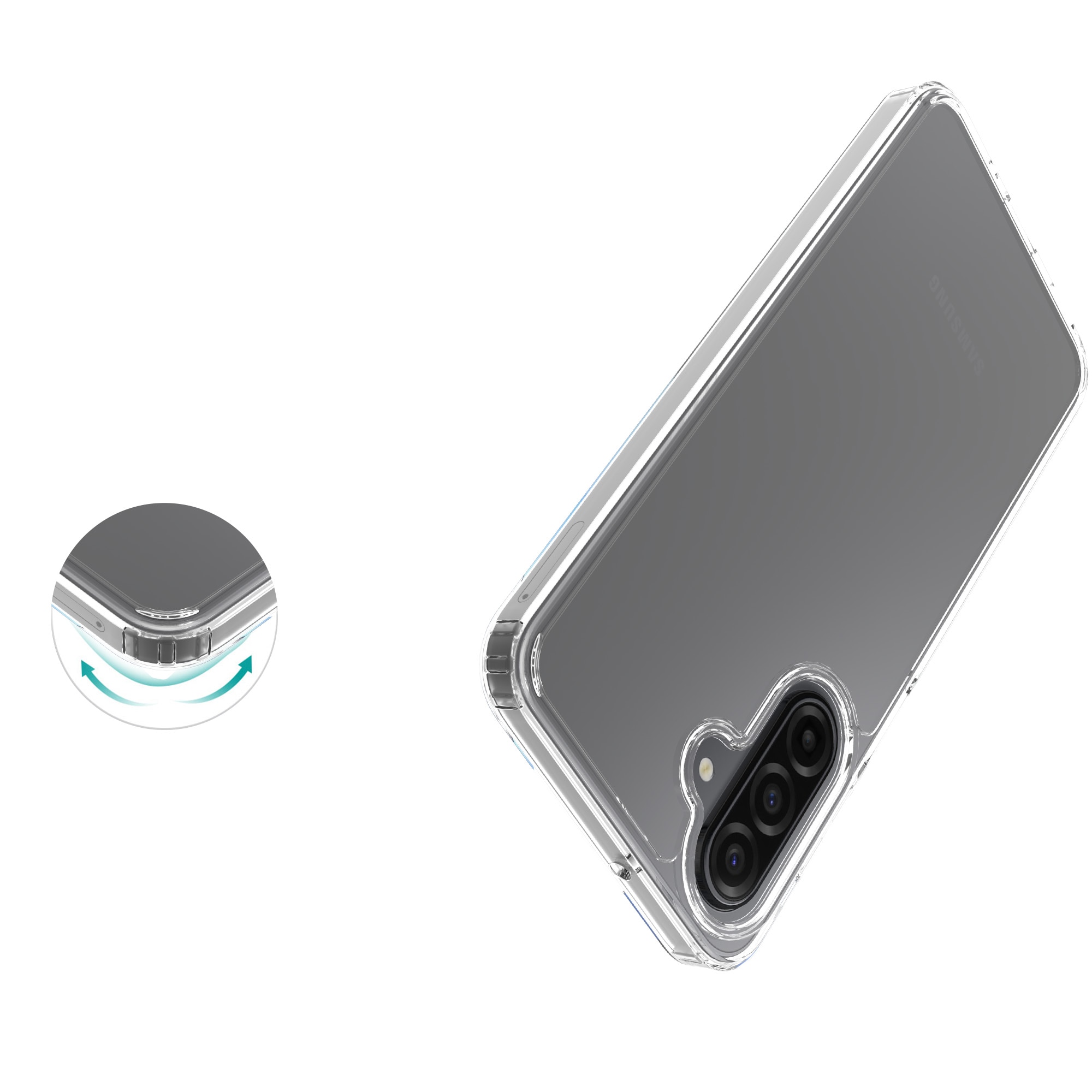 Hybridikuori Samsung Galaxy A17 Kirkas