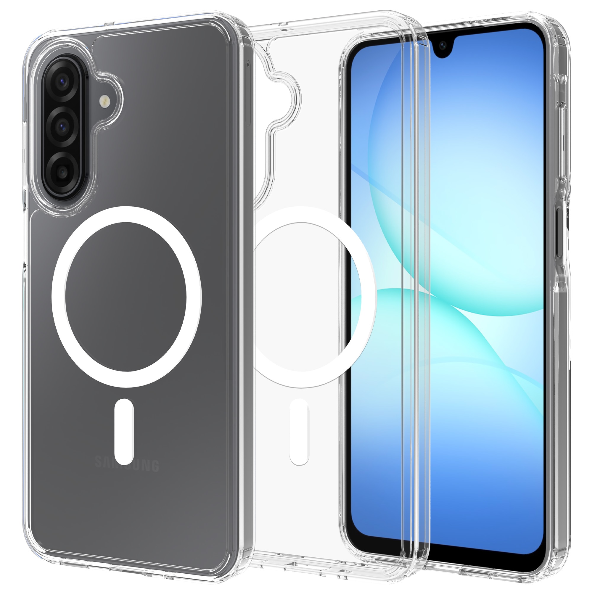 Hybridikuori MagSafe Samsung Galaxy A17 Kirkas