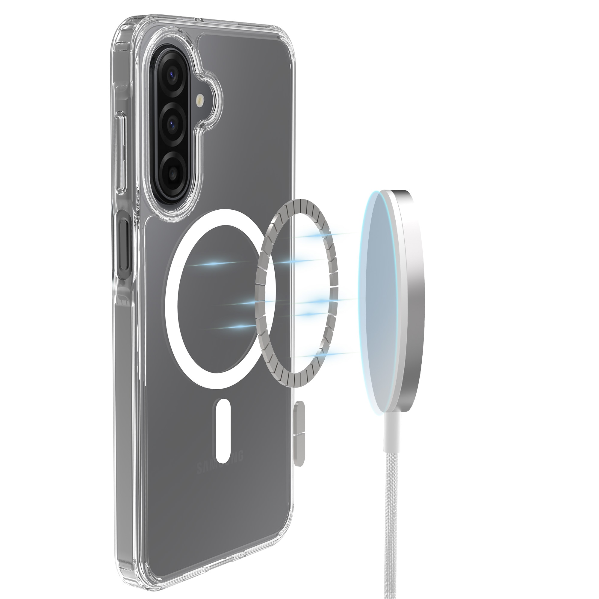 Hybridikuori MagSafe Samsung Galaxy A17 Kirkas