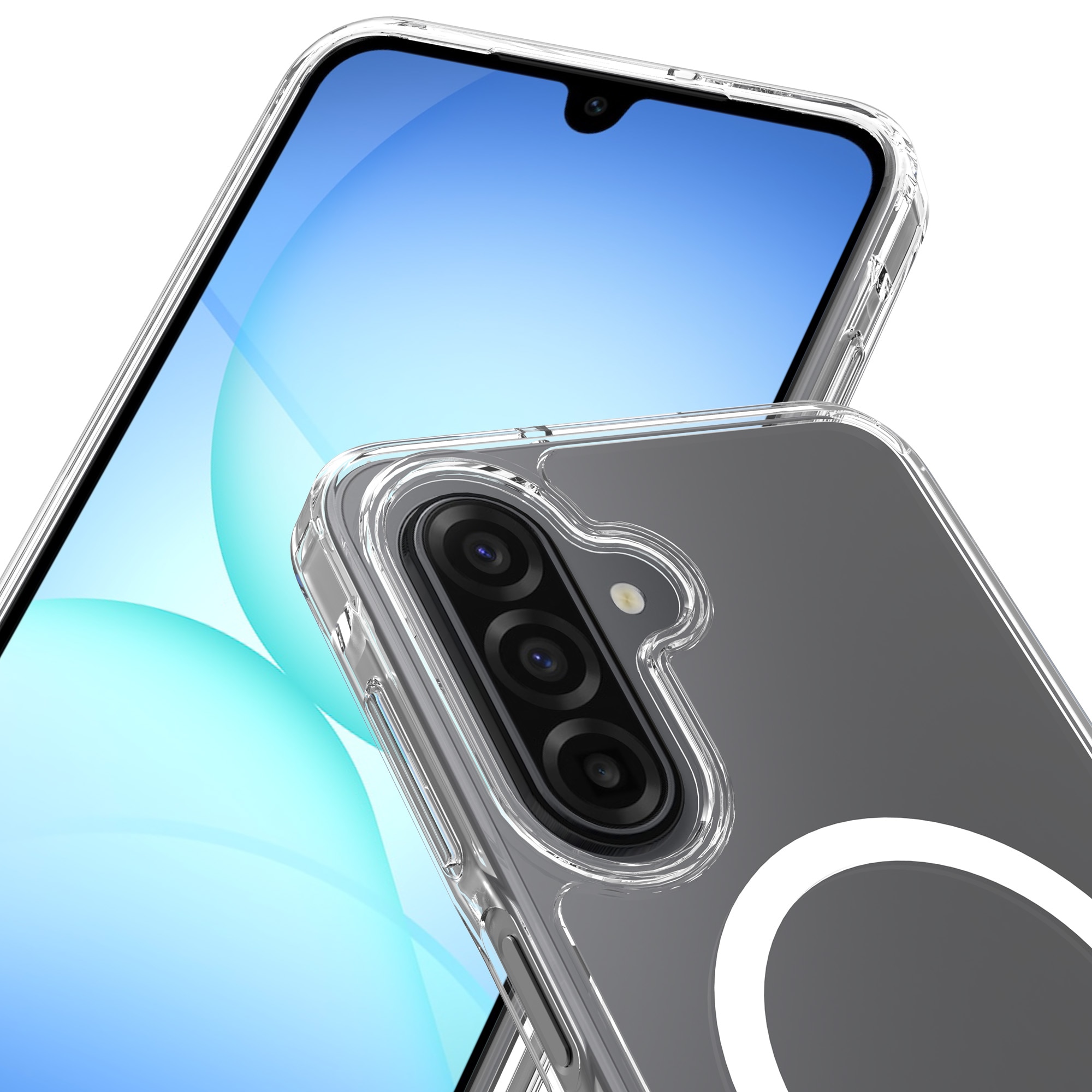 Hybridikuori MagSafe Samsung Galaxy A17 Kirkas