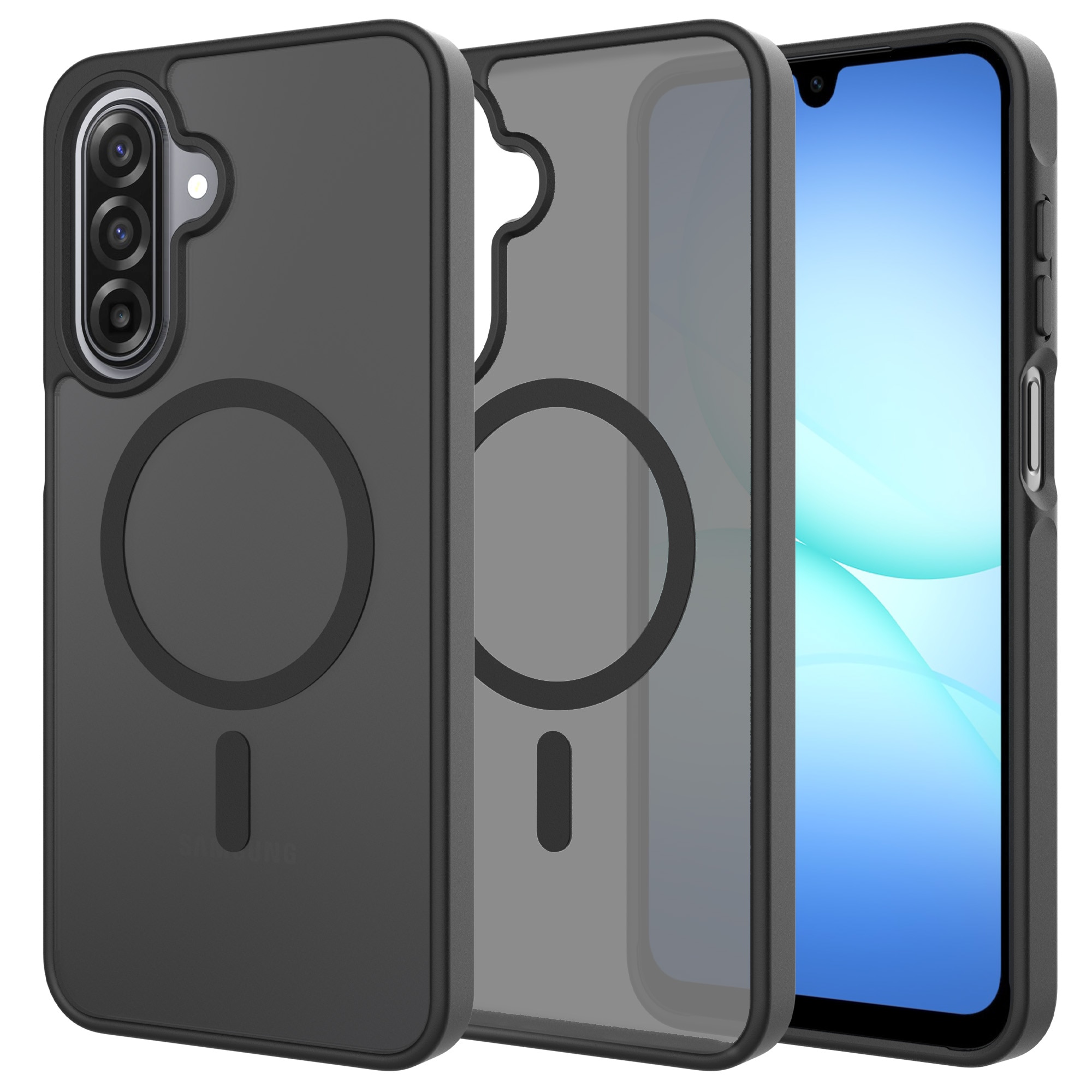 Magnetic Hybrid Kuori Samsung Galaxy A17 Frosted Black