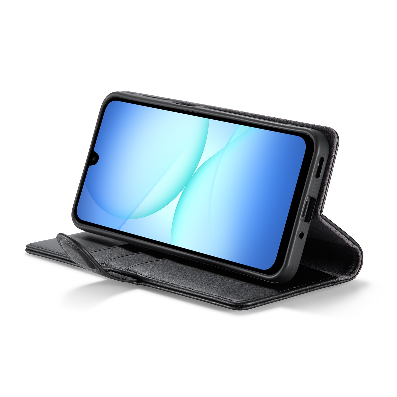 Aito Nahkakotelo Samsung Galaxy A17 Musta