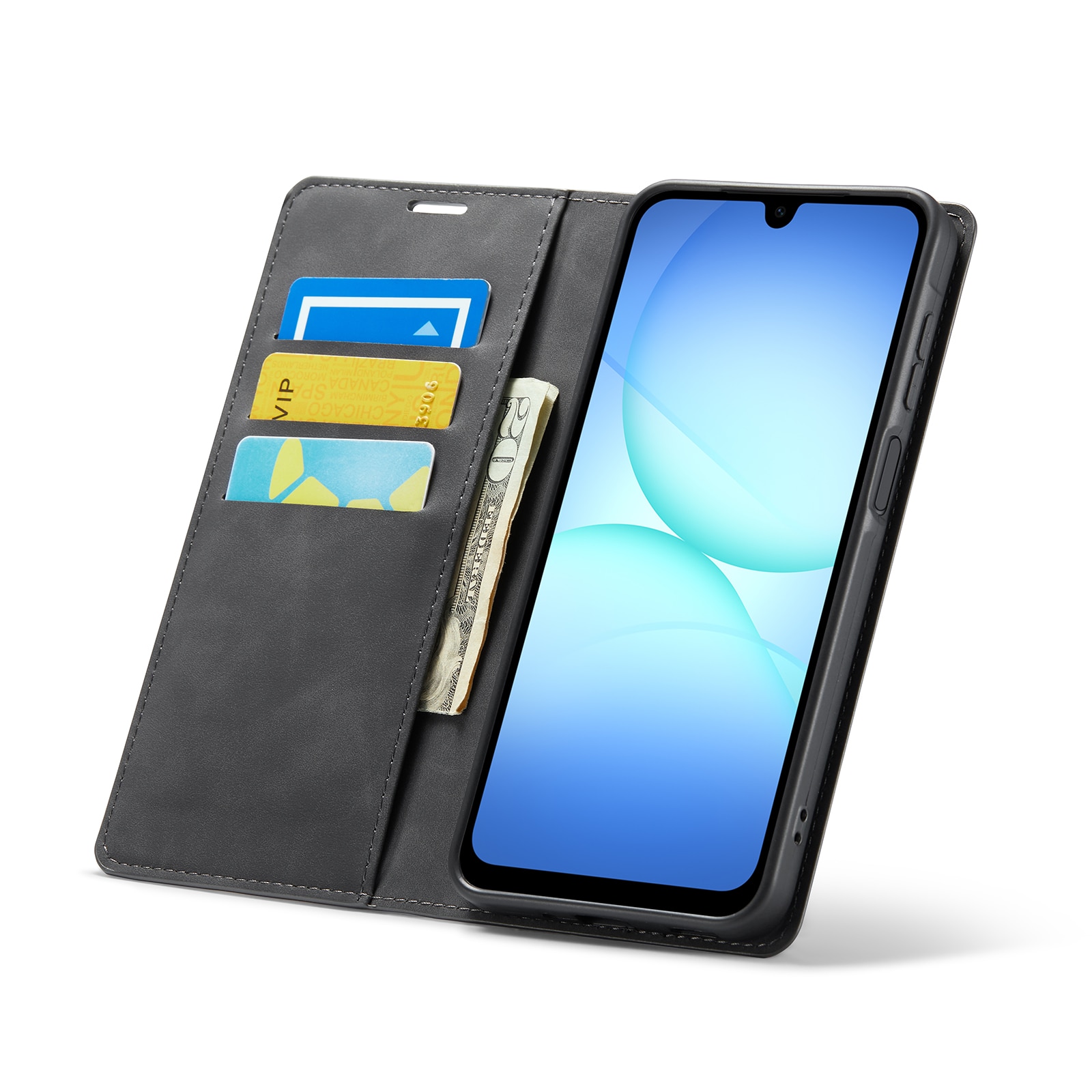 Samsung Galaxy A17 Slim Mobilfodral Musta