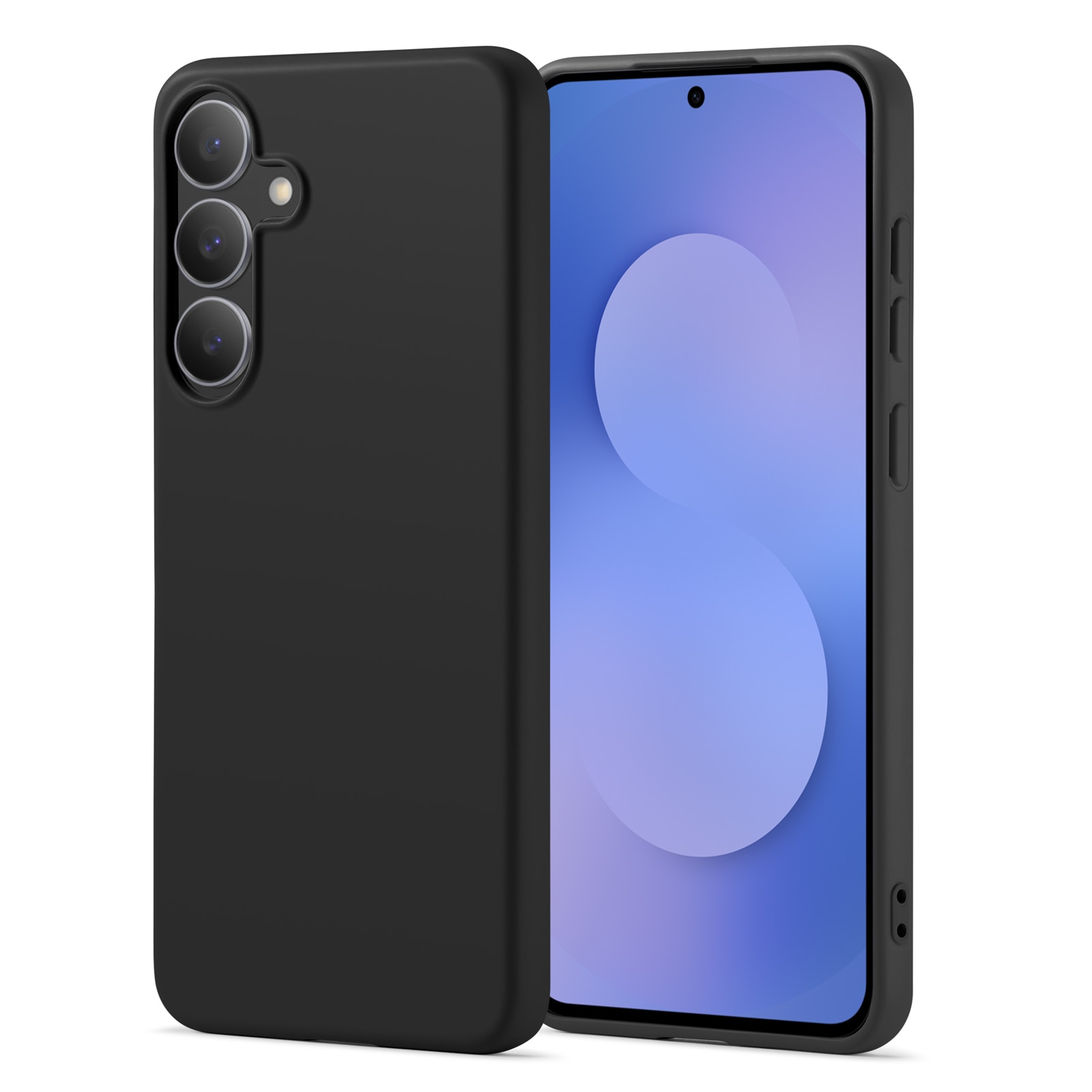 TPU suojakuori Samsung Galaxy S25 FE Musta