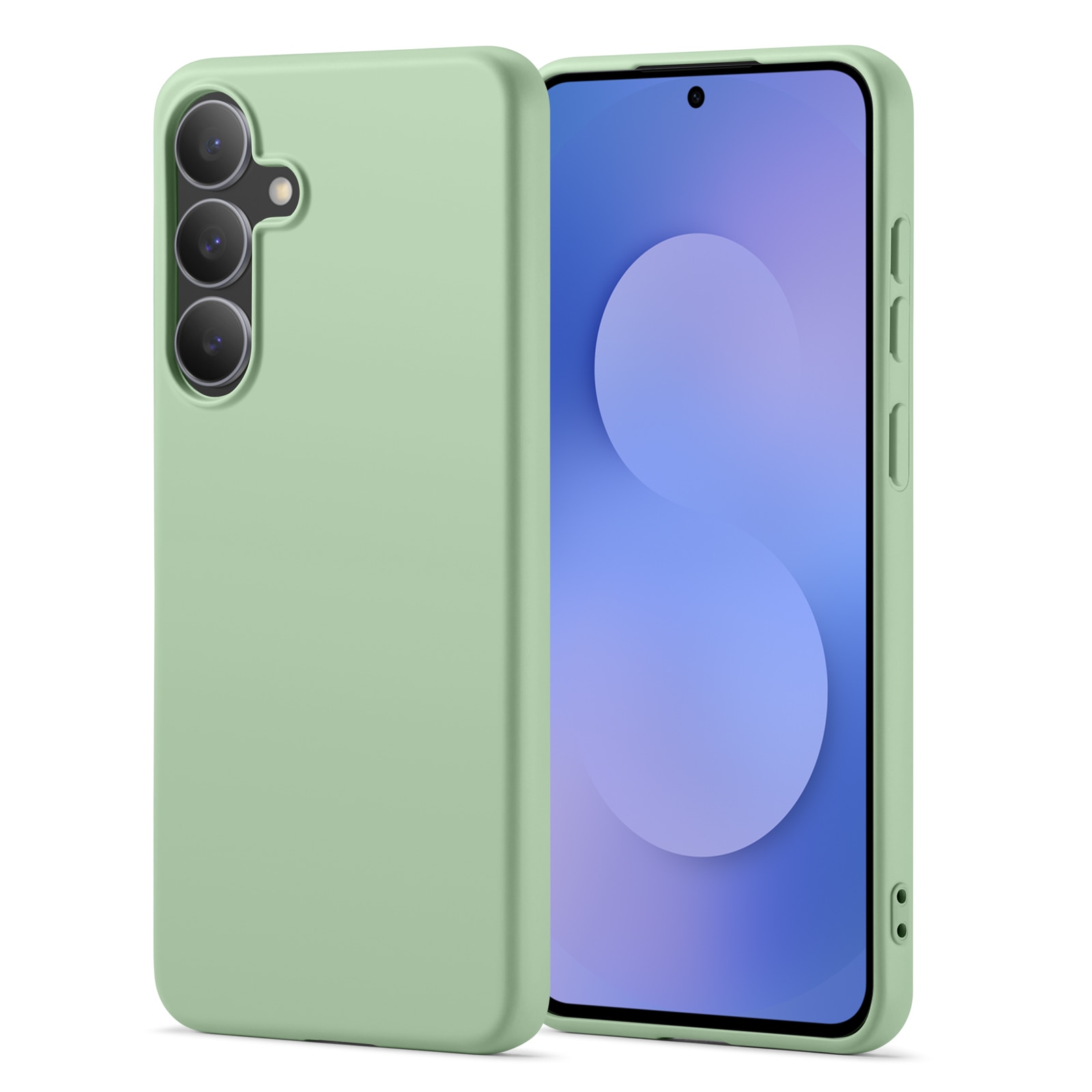 TPU suojakuori Samsung Galaxy S25 FE Vihreä