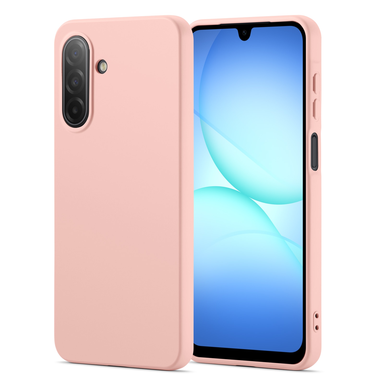 TPU suojakuori Samsung Galaxy A17 Vaaleanpunainen
