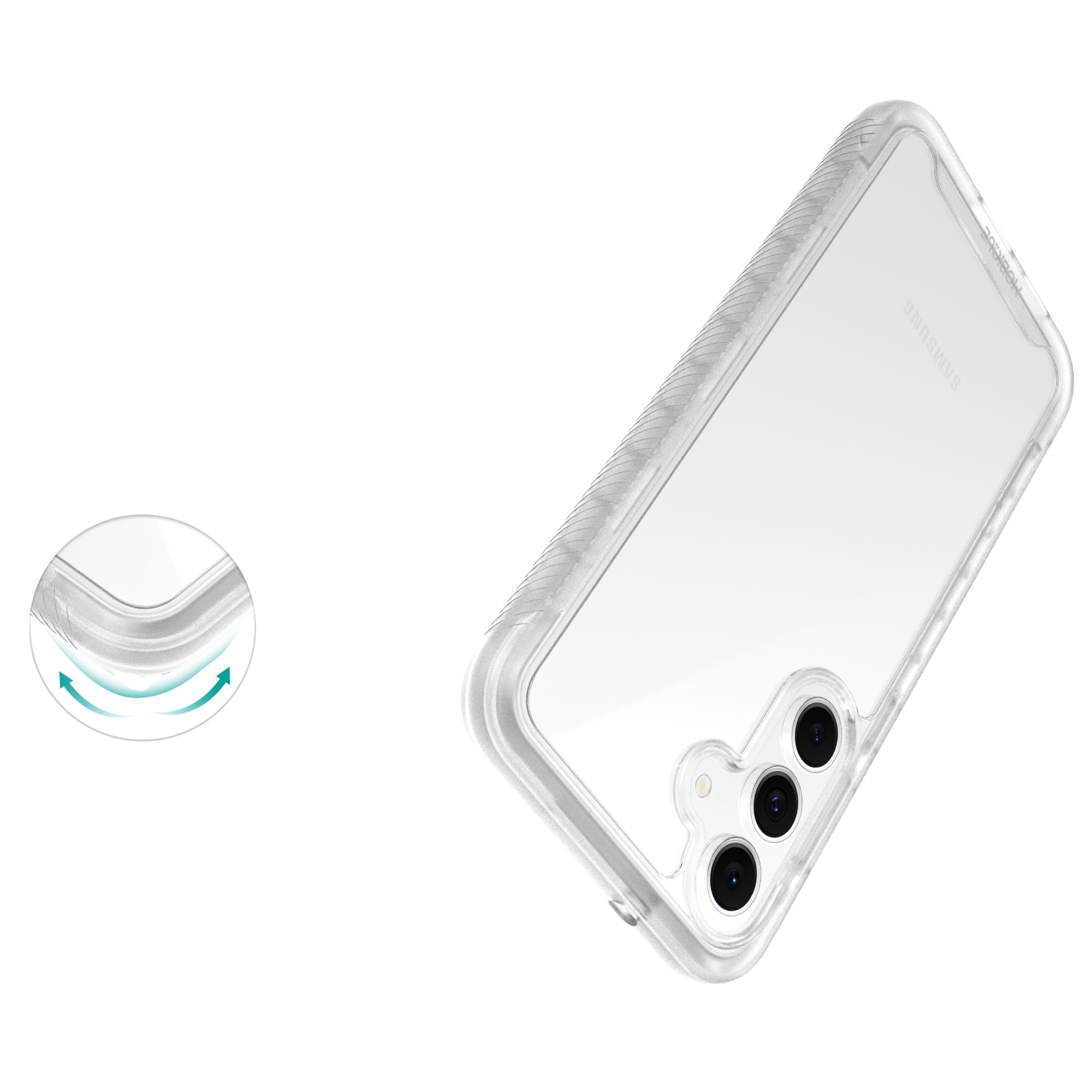 Full Protection Case Samsung Galaxy S25 FE Kirkas