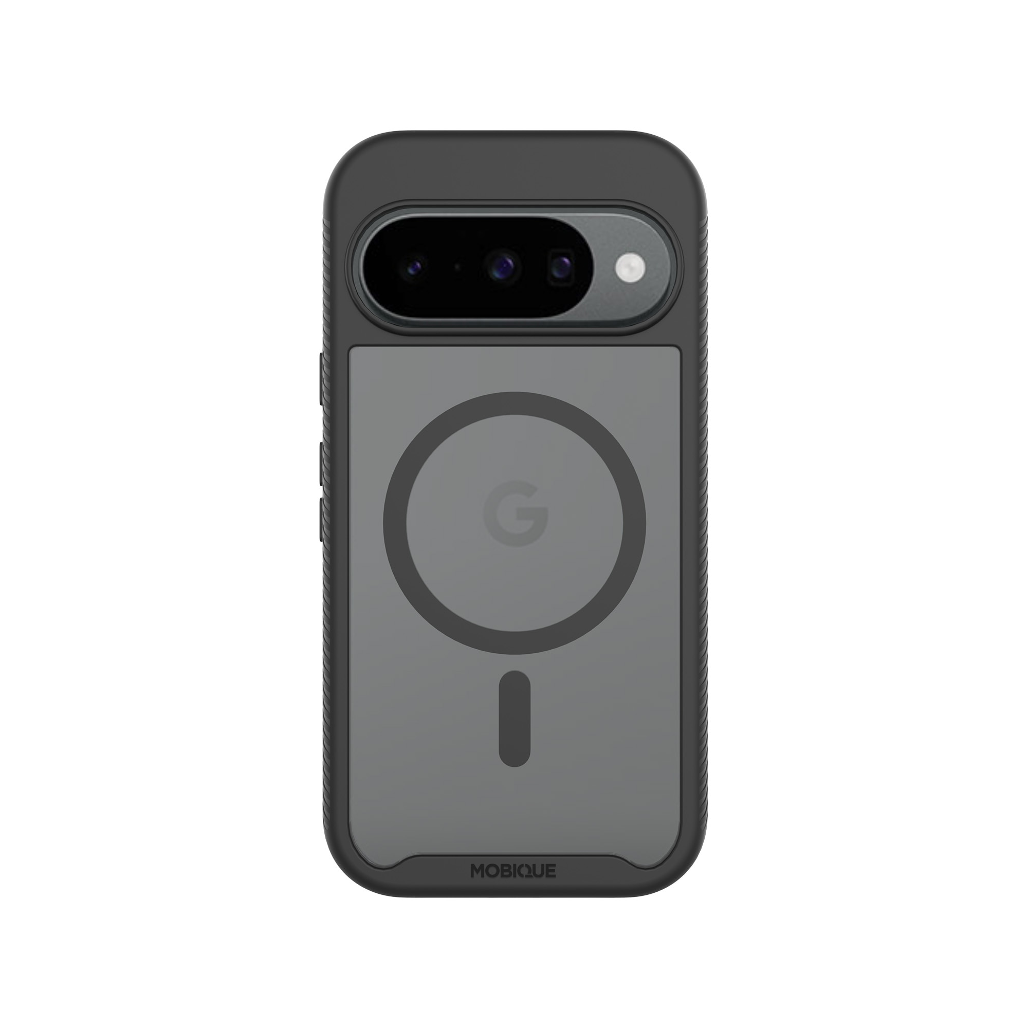 Full Protection Magnetic Case Google Pixel 10 Musta/läpinäkyvä