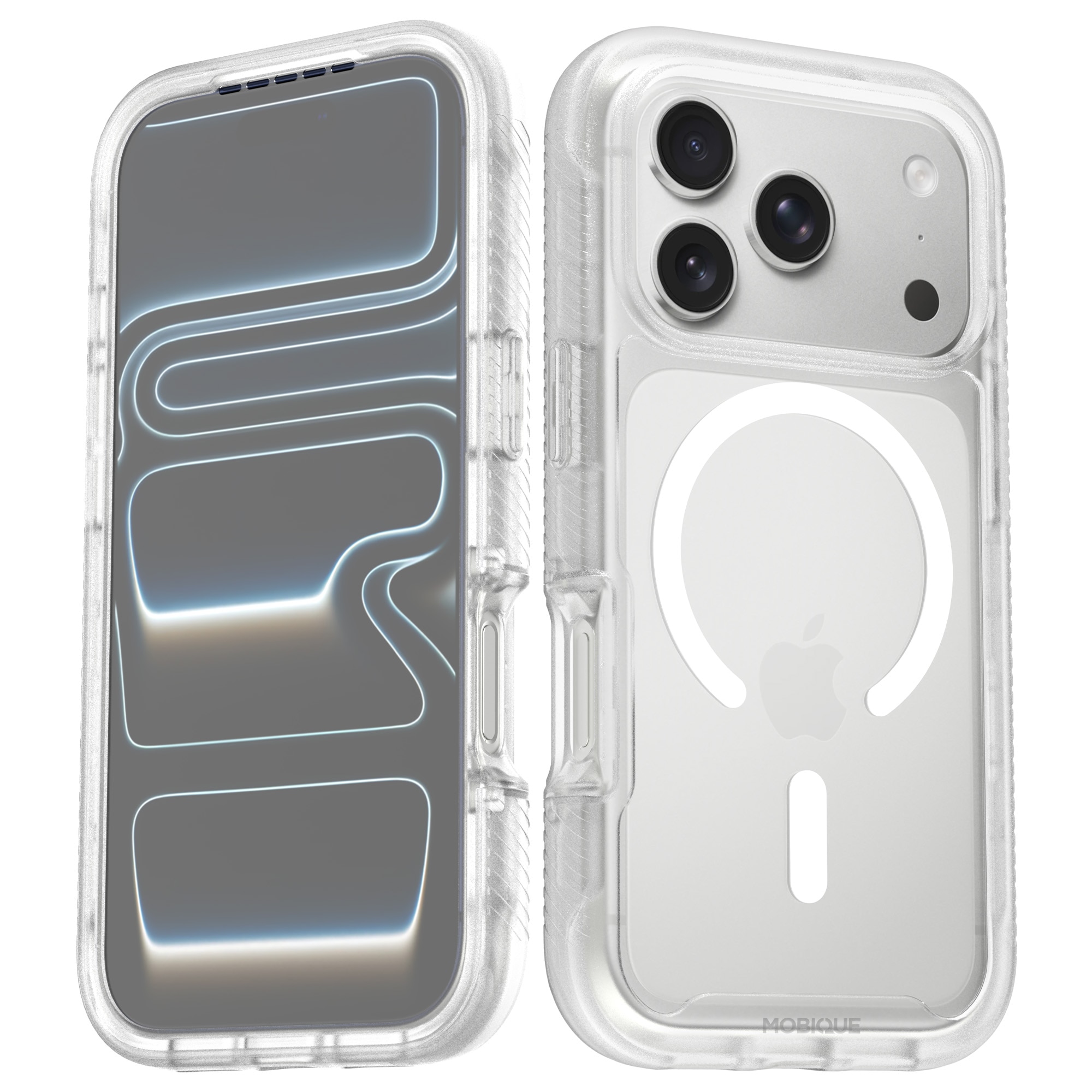 Full Protection Magnetic Case iPhone 17 Pro Kirkas