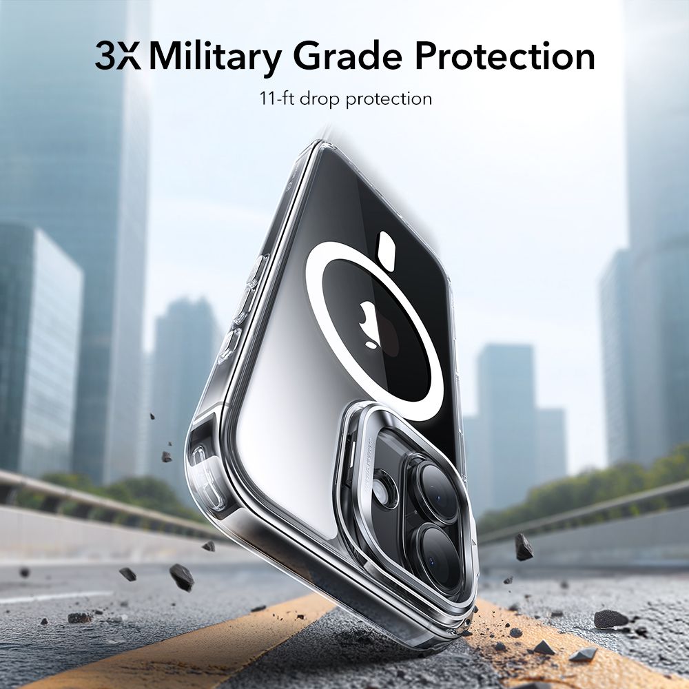 Classic Kickstand HaloLock MagSafe iPhone 17 Kirkas