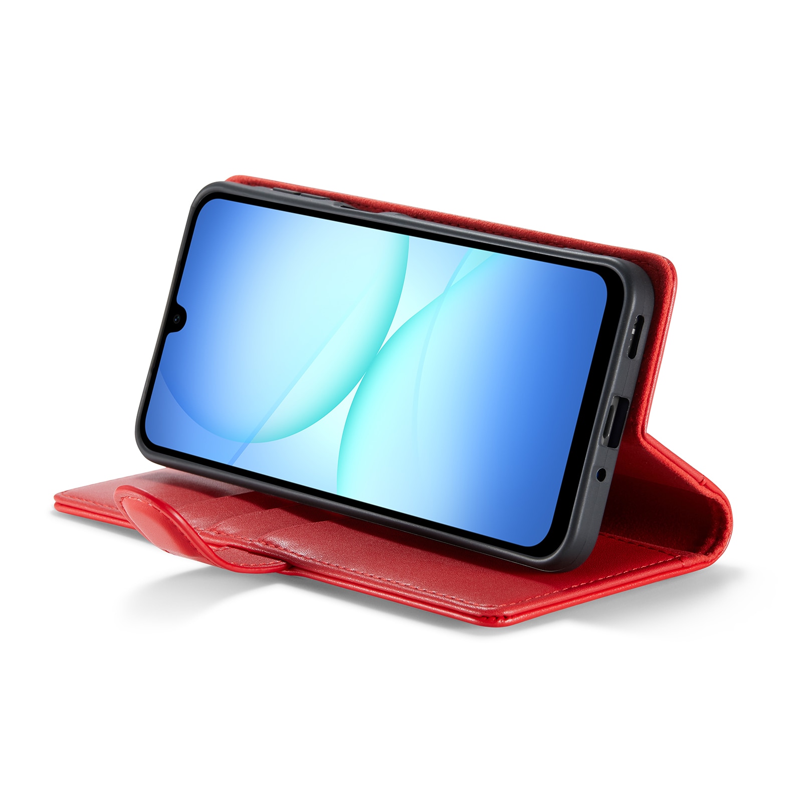 Aito Nahkakotelo Samsung Galaxy A17 Punainen