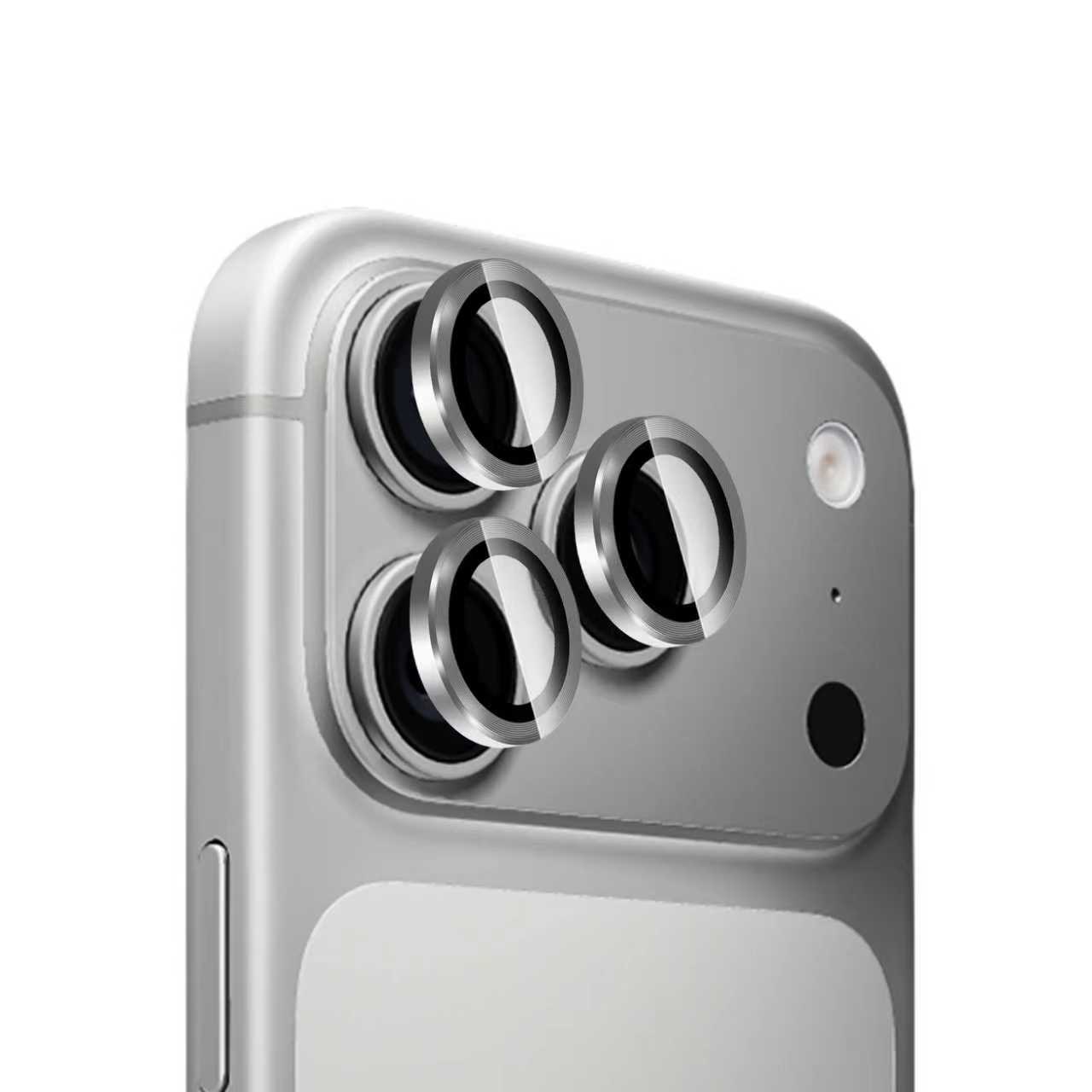 Kameran linssinsuoja Metallia iPhone 17 Pro Hopea