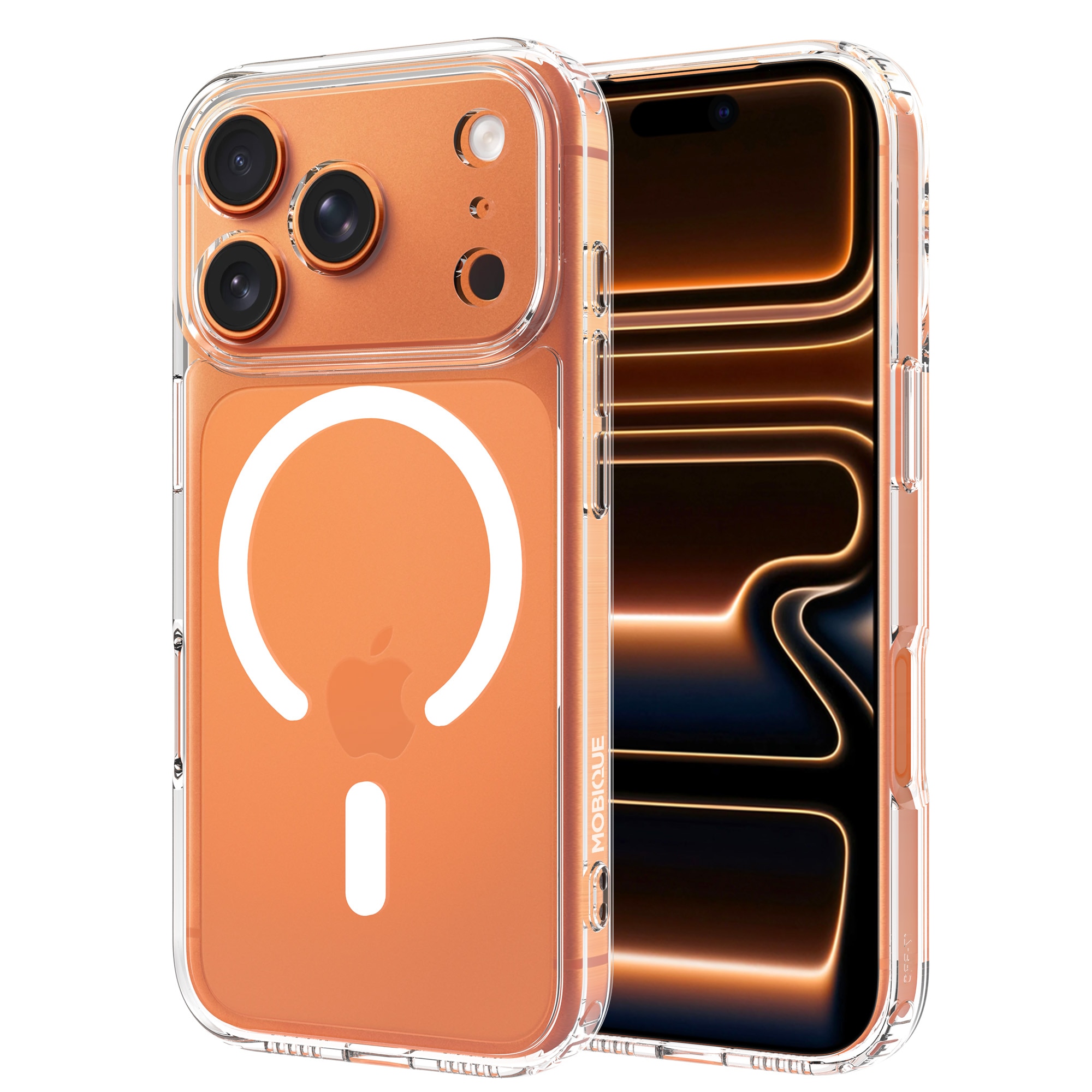 Hybridikuori MagSafe iPhone 17 Pro Max Kirkas