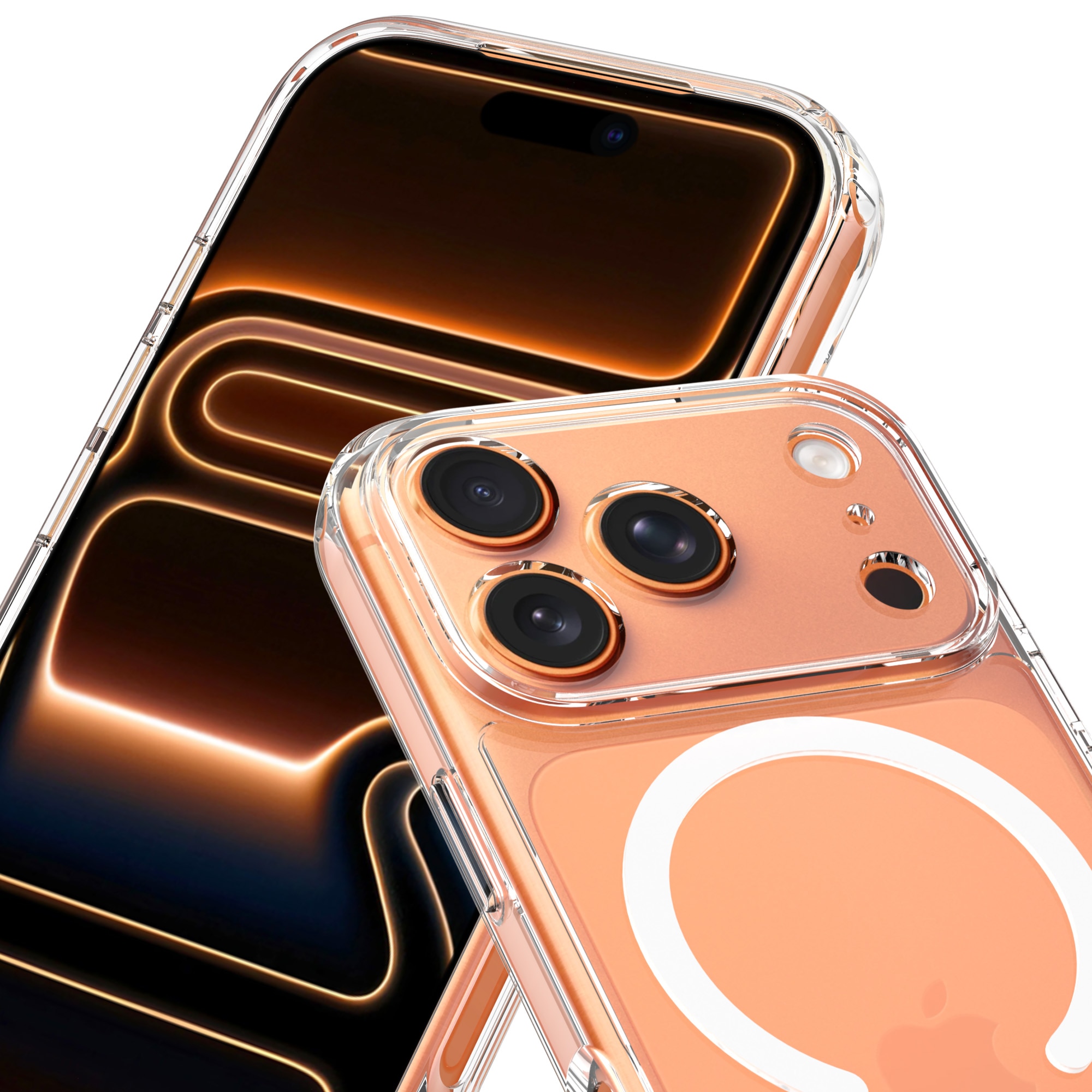 Hybridikuori MagSafe iPhone 17 Pro Max Kirkas