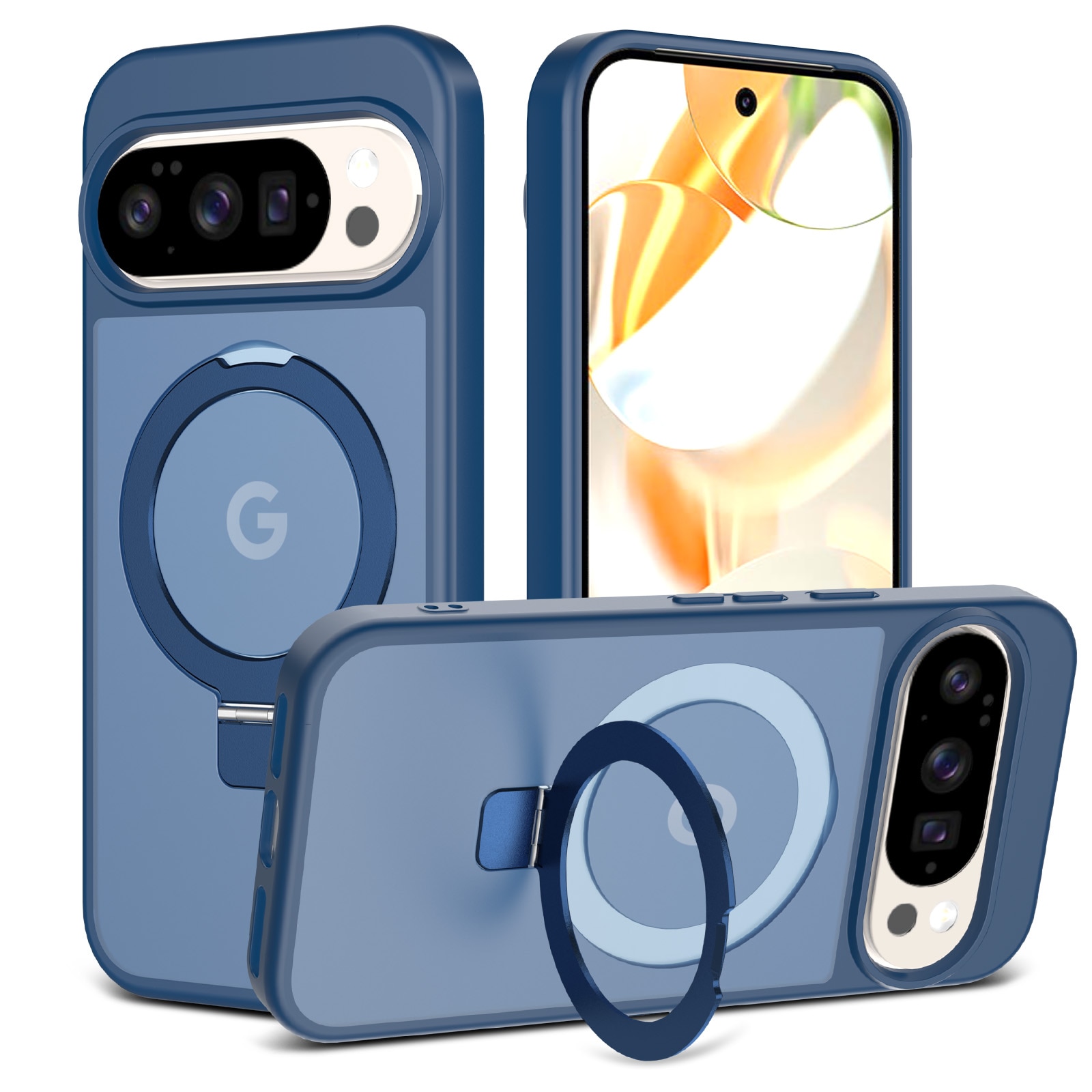 Hybridikuori Magnetic Ring Google Pixel 10 Pro XL Vaaleansininen