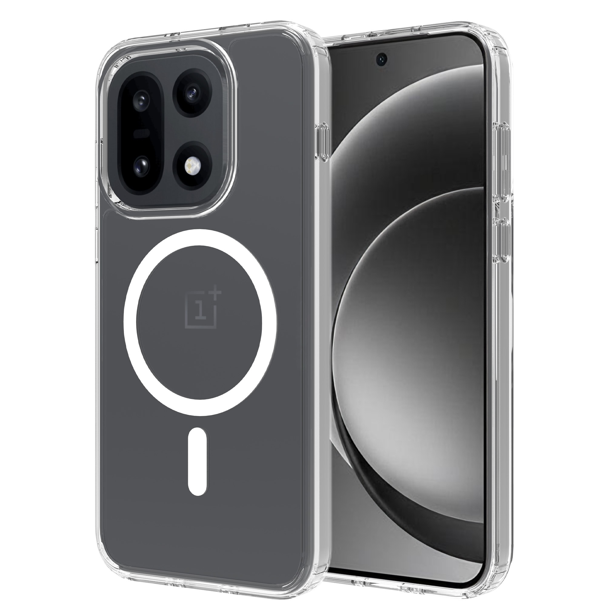 Hybridikuori MagSafe  OnePlus 15 Kirkas