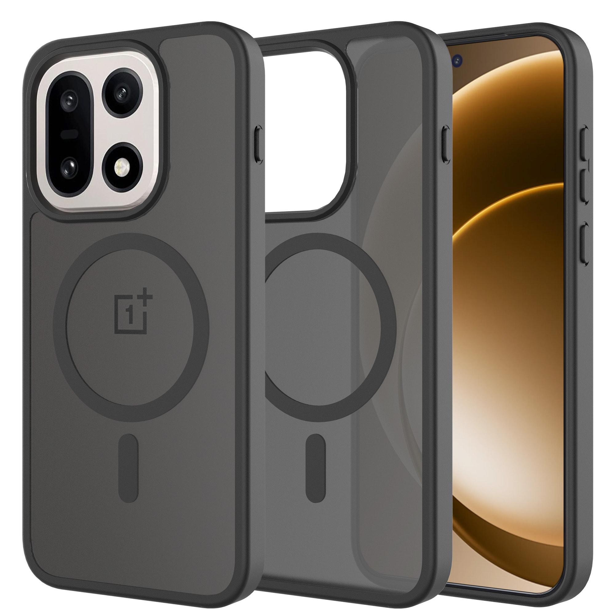 Magnetic Hybrid Kuori  OnePlus 15 Frosted Black