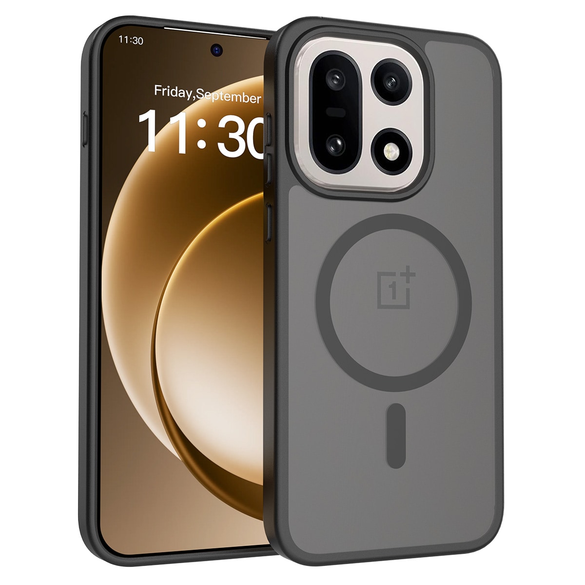 Magnetic Hybrid Kuori  OnePlus 15 Frosted Black