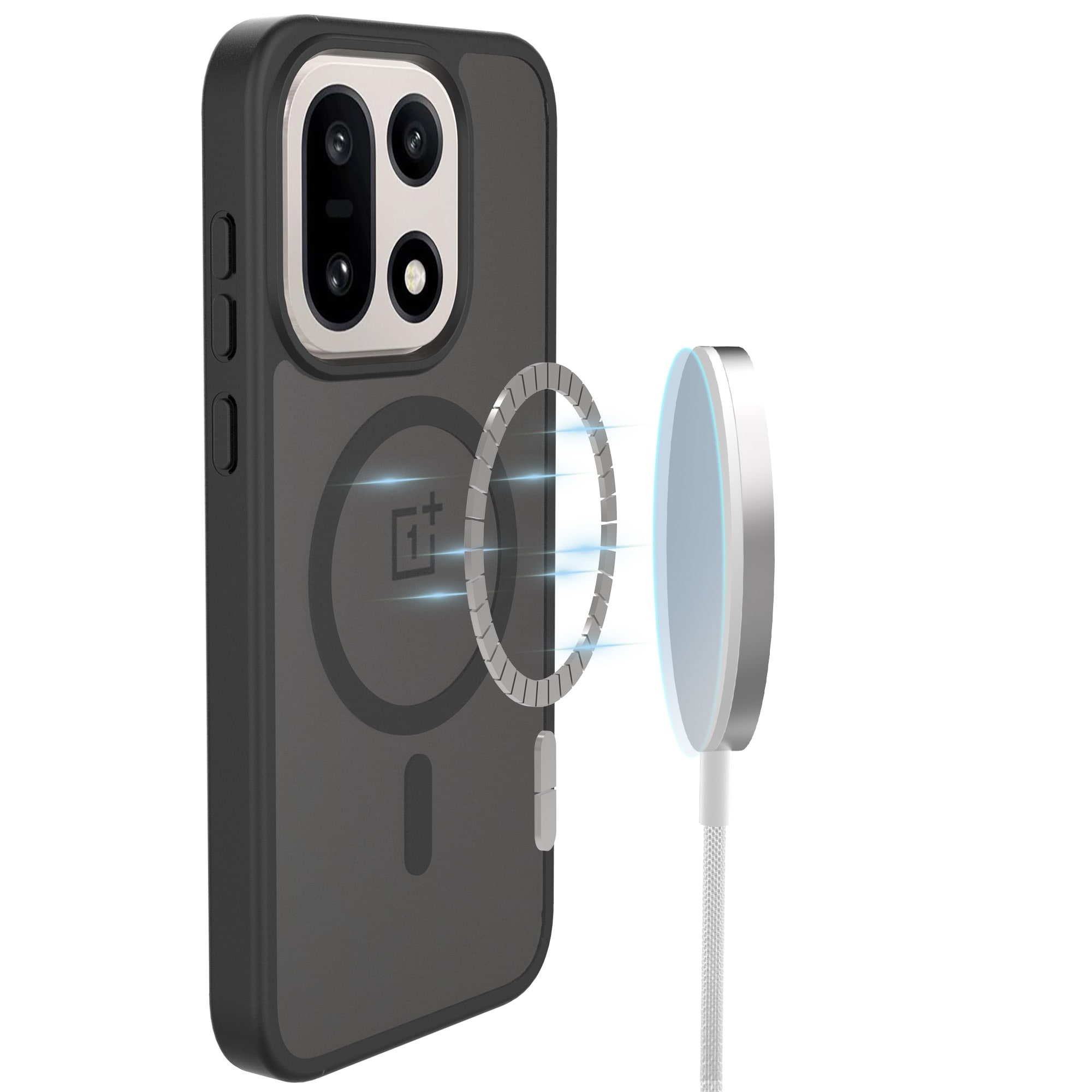 Magnetic Hybrid Kuori  OnePlus 15 Frosted Black