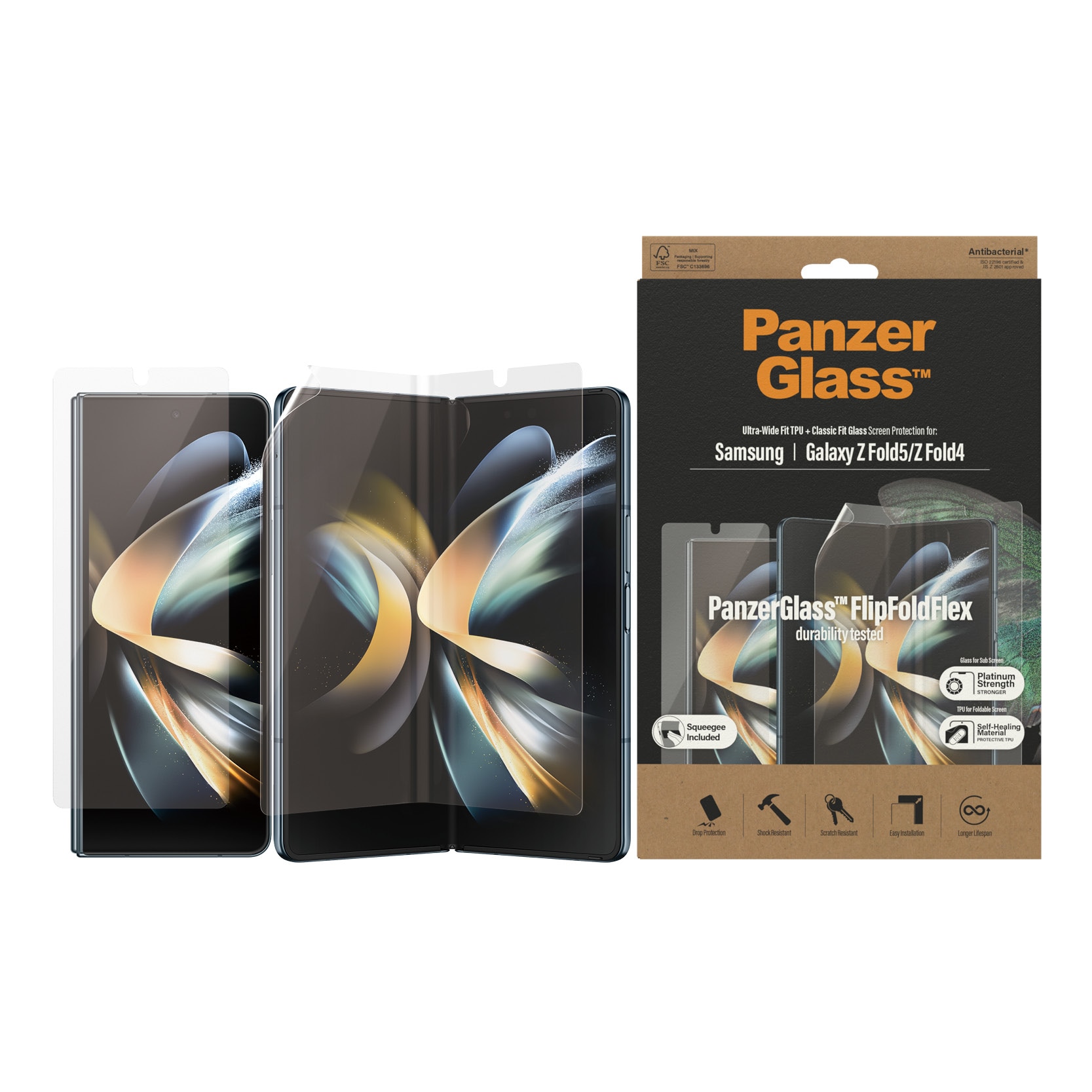 Samsung Galaxy Fold 4 Screen Protector (Inner & outer)