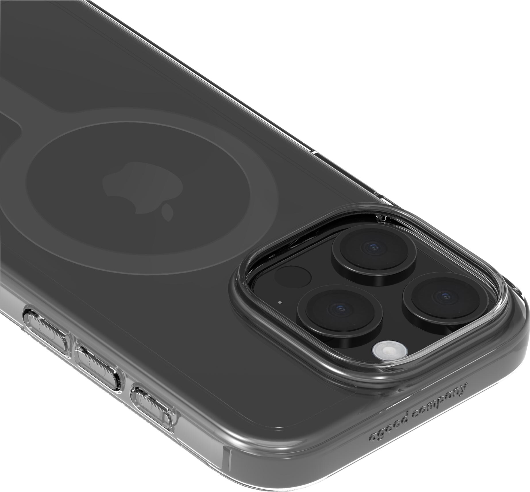 Kuori iPhone 15 Pro läpinäkyvä