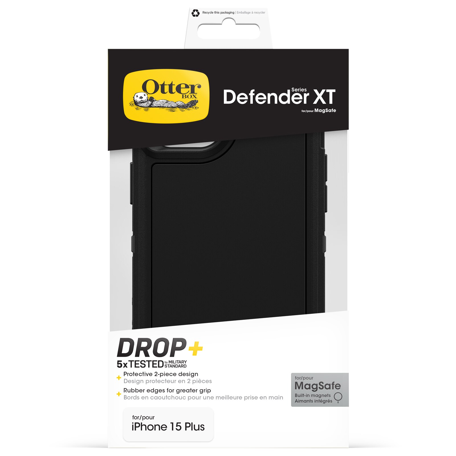 Defender XT Kuori iPhone 15 Plus musta