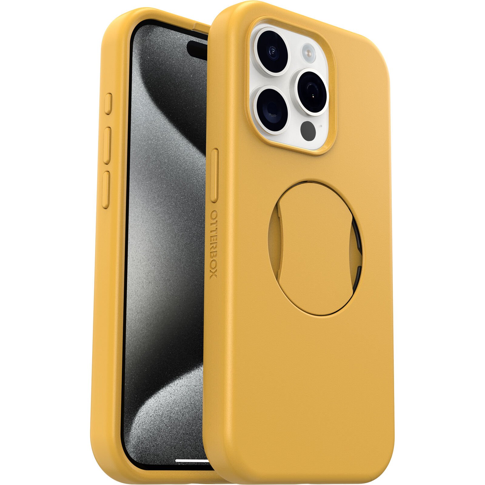 OtterGrip Symmetry Kuori iPhone 15 Pro keltainen