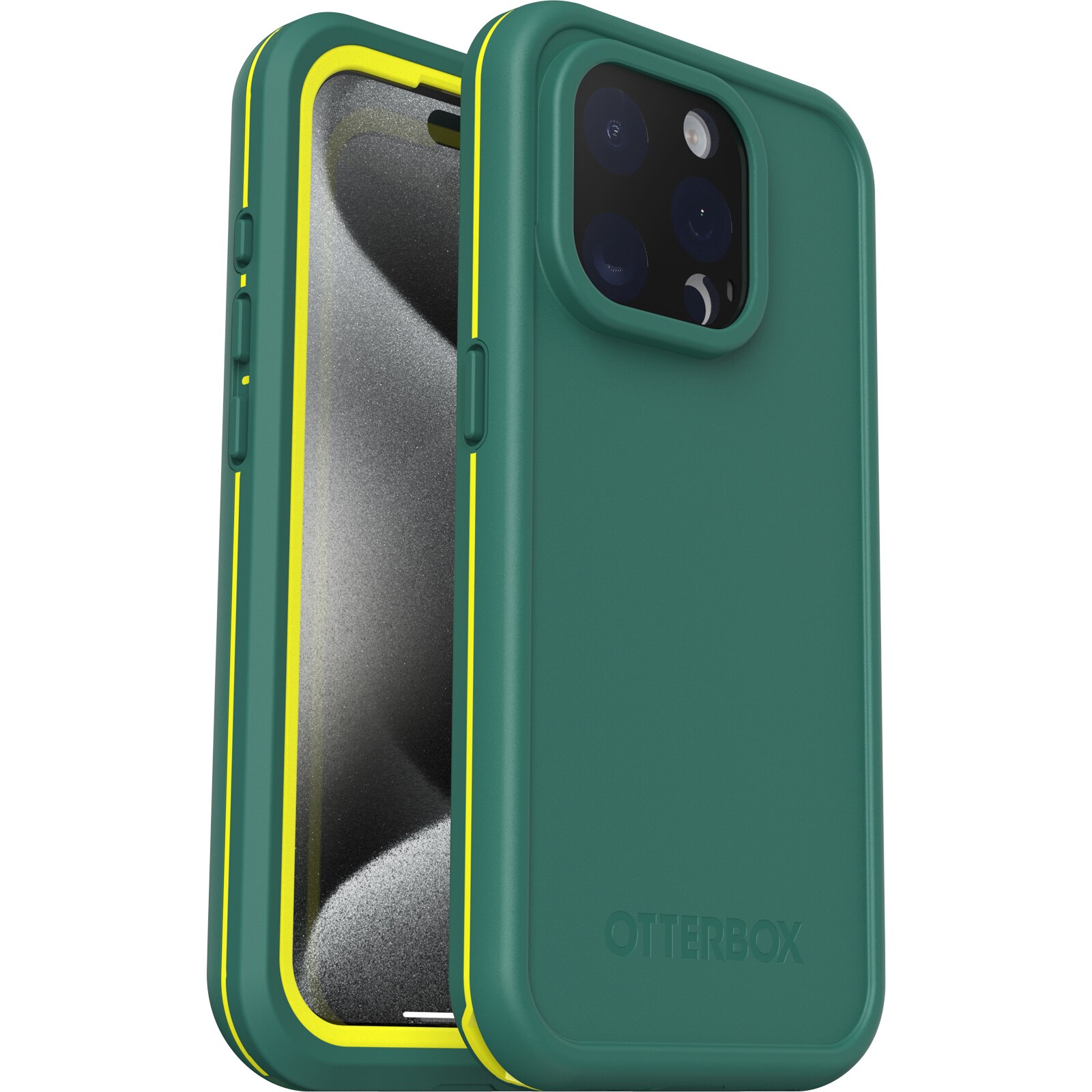 FRE MagSafe Case iPhone 15 Pro Green