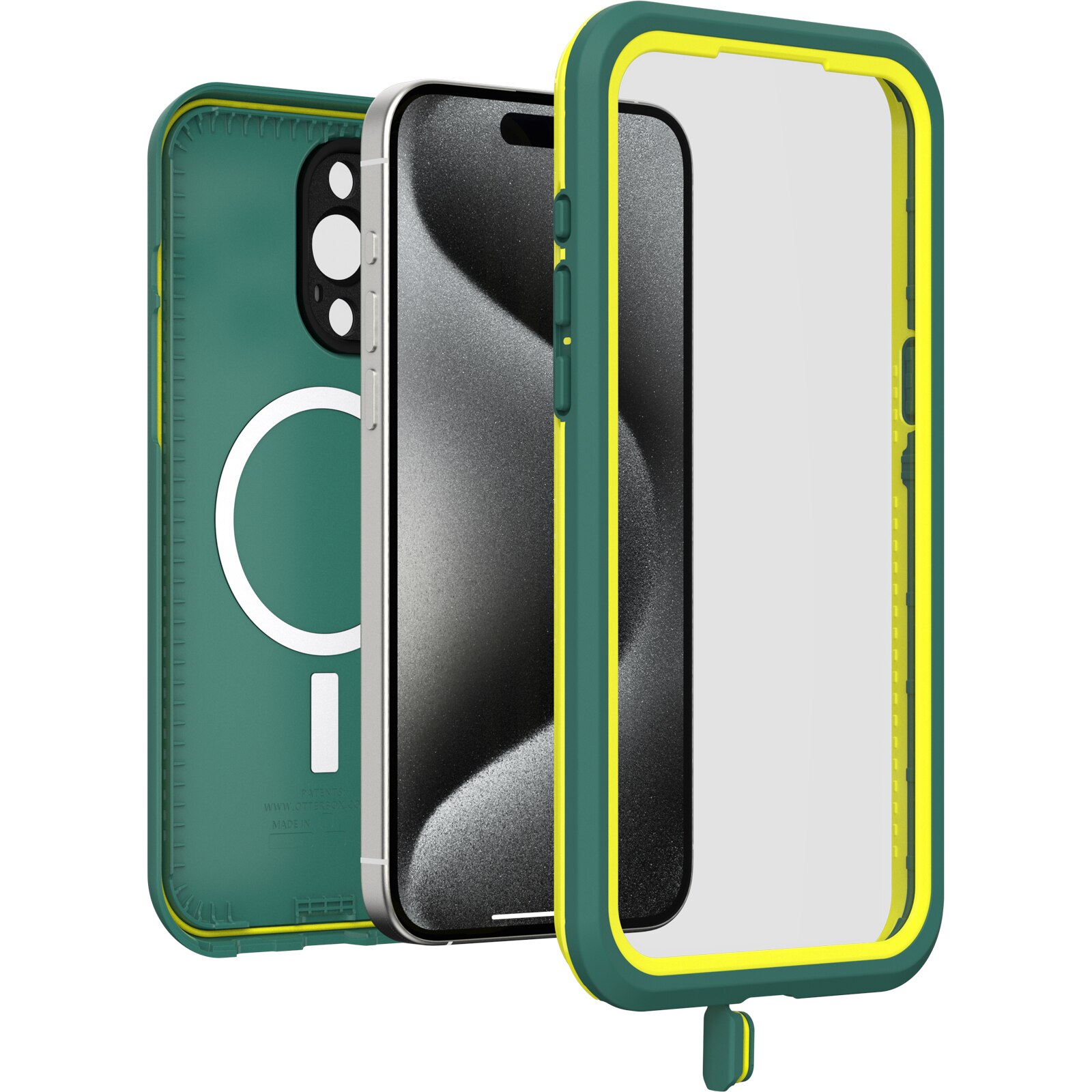 FRE MagSafe Case iPhone 15 Pro Max Vihreä
