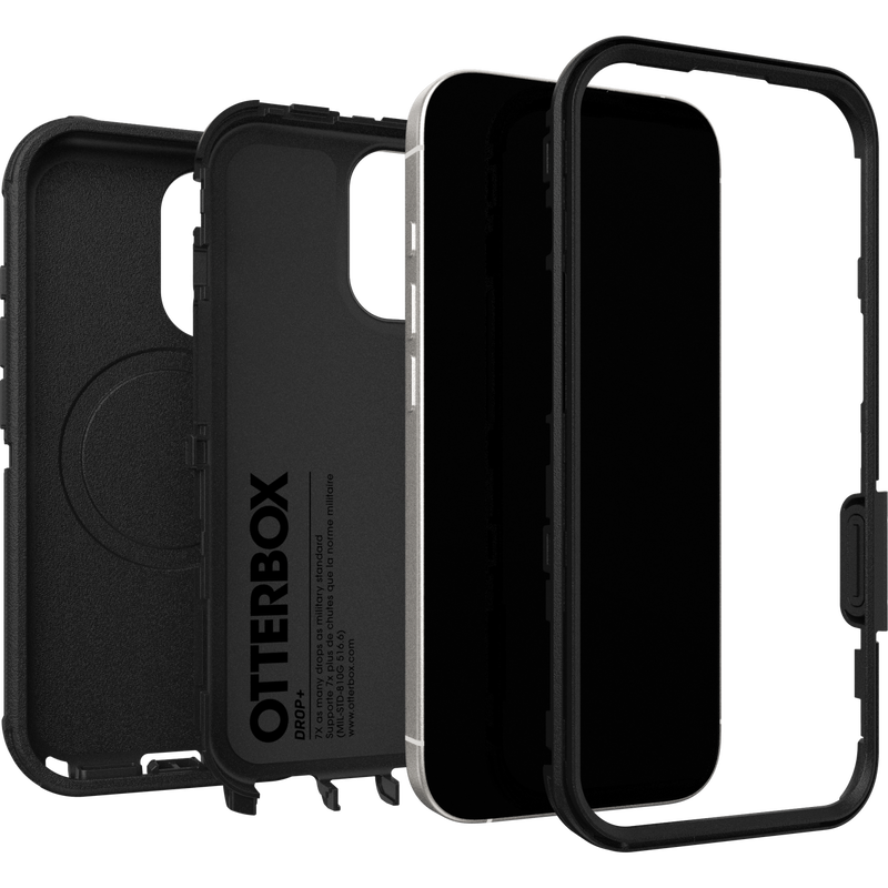 Defender MagSafe Kuori iPhone 17 Musta