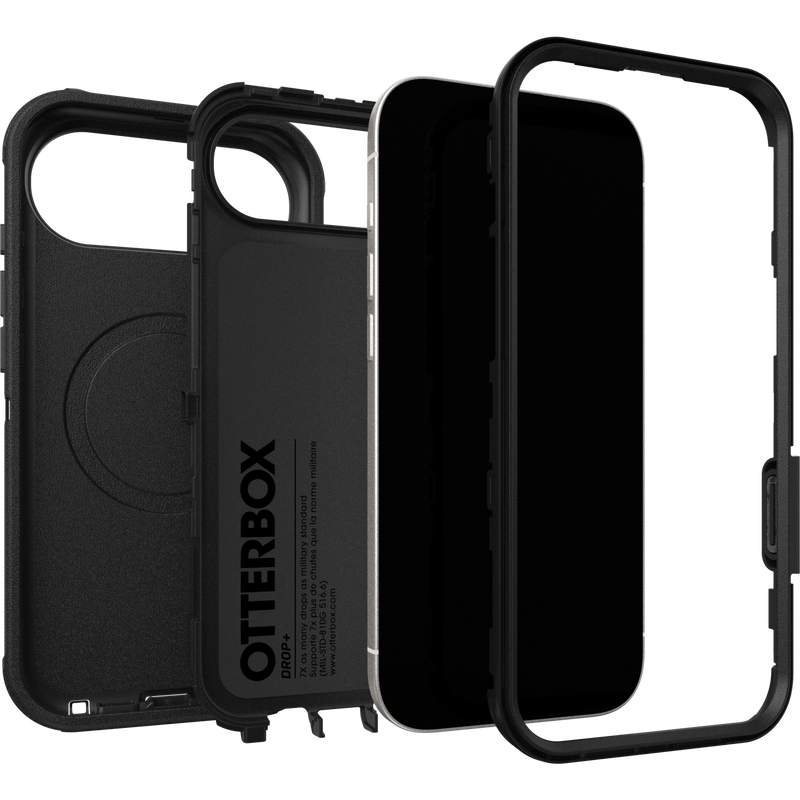 Defender MagSafe Kuori iPhone Air Musta