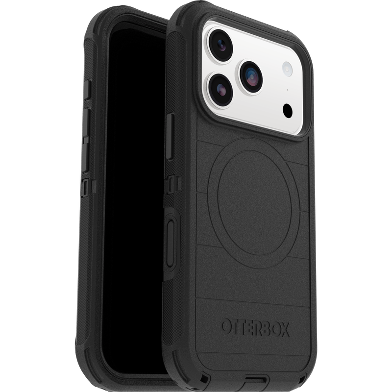 Defender MagSafe Kuori iPhone 17 Pro Musta