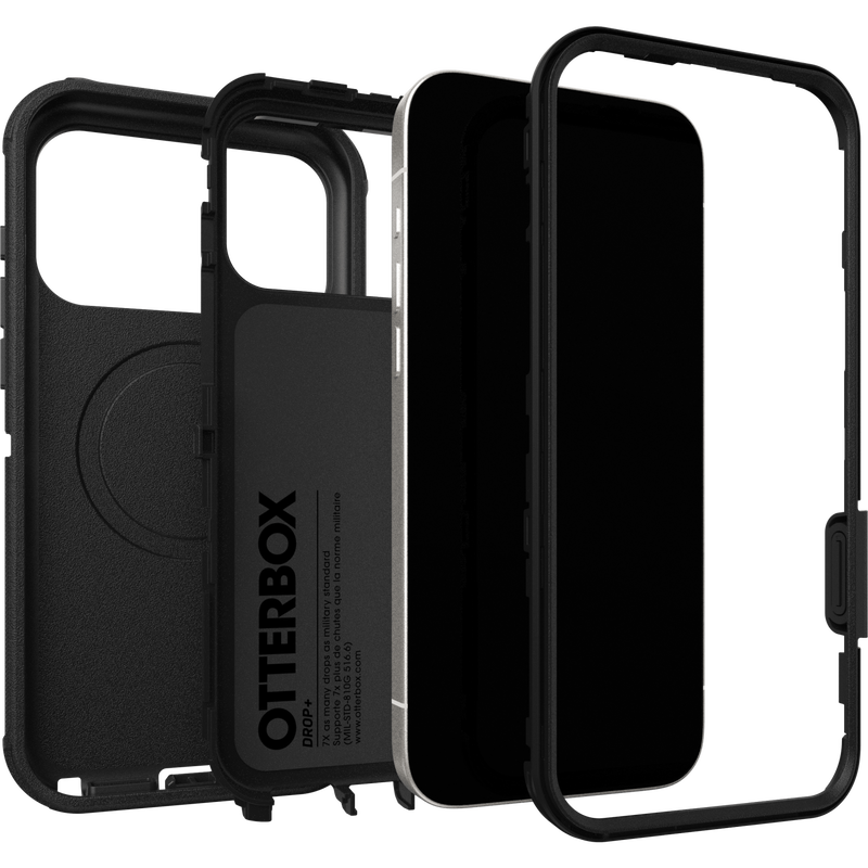 Defender MagSafe Kuori iPhone 17 Pro Max Musta