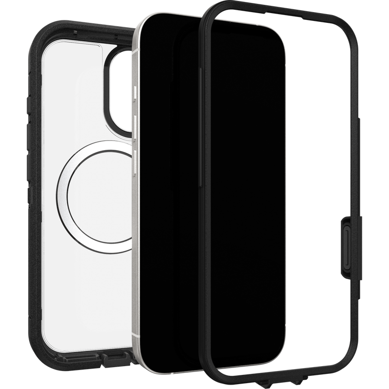 Defender XT Kuori iPhone 17 Musta/läpinäkyvä