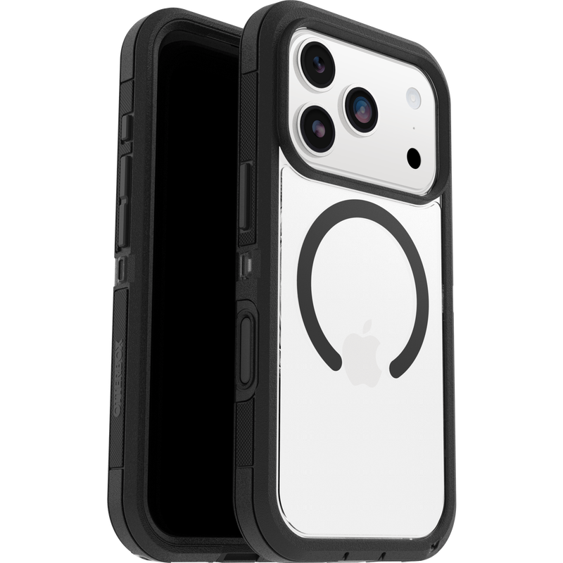 Defender XT Kuori iPhone 17 Pro Musta/läpinäkyvä