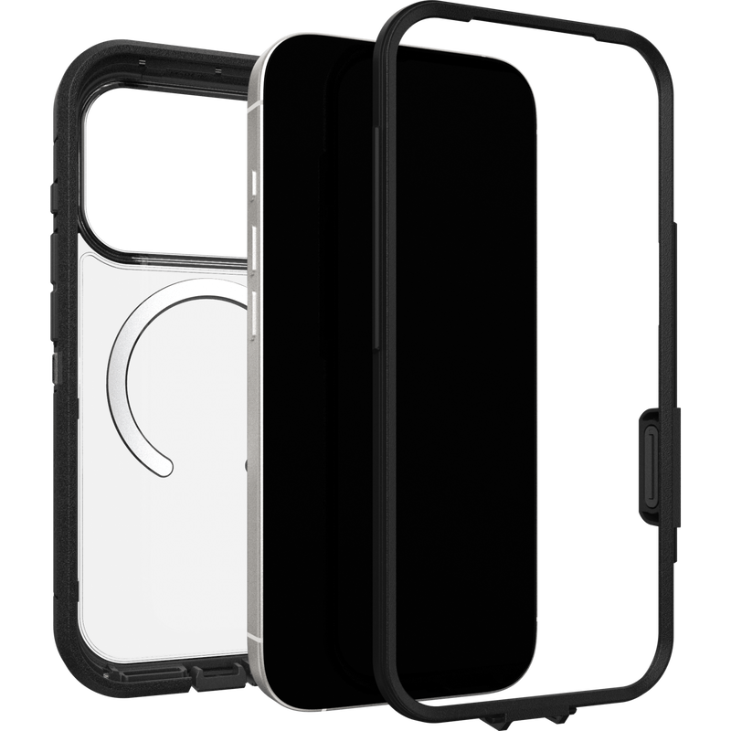 Defender XT Kuori iPhone 17 Pro Musta/läpinäkyvä