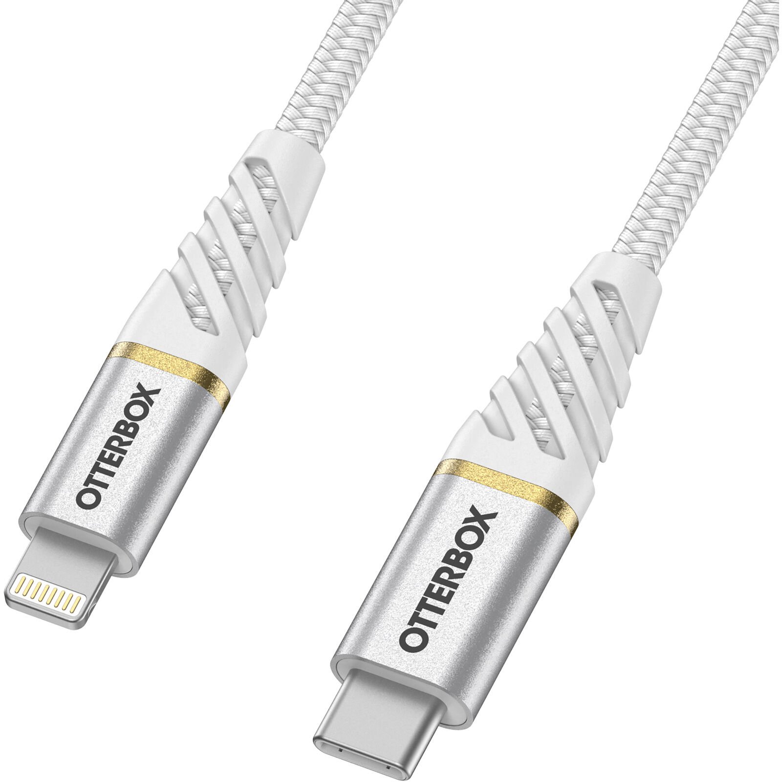 USB-C -> Lightning Kaapeli 2m Premium Fast Charge valkoinen