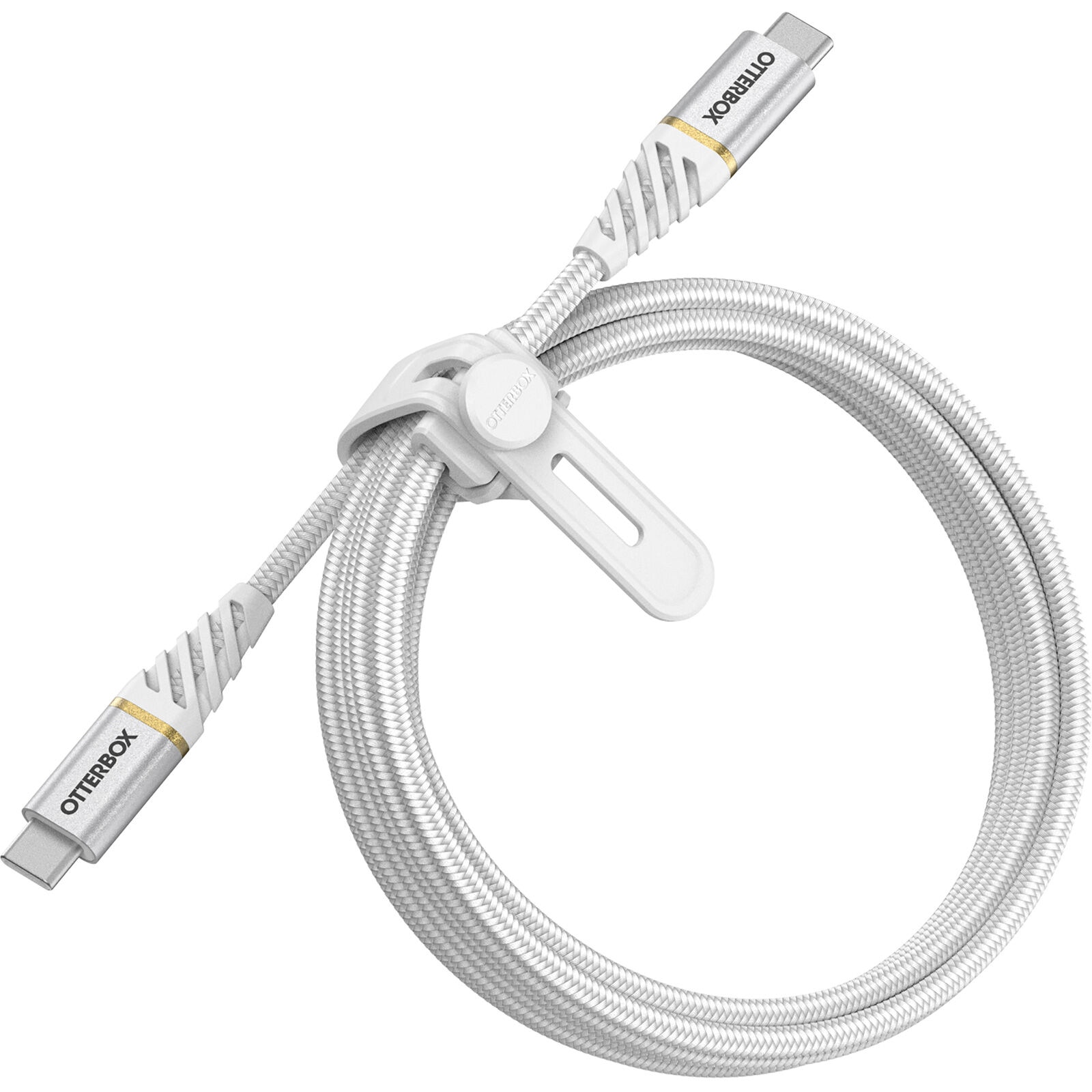 USB-C -> USB-C Kaapeli 3m Premium Fast Charge valkoinen