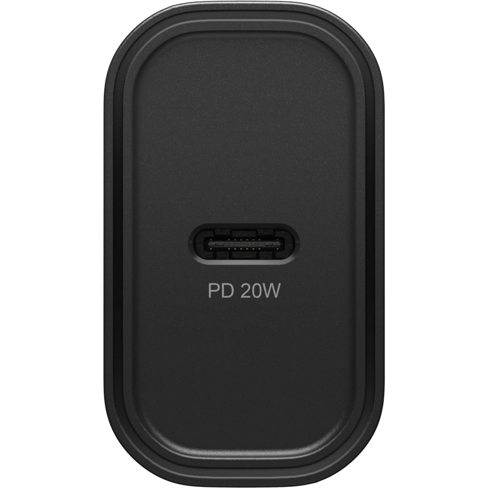 Seinälaturi USB-C 20W PD Black