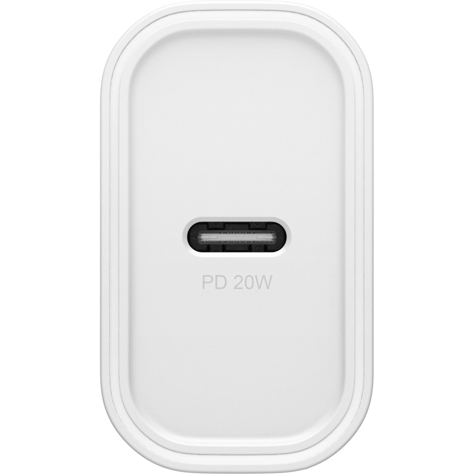Seinälaturi USB-C 20W PD White