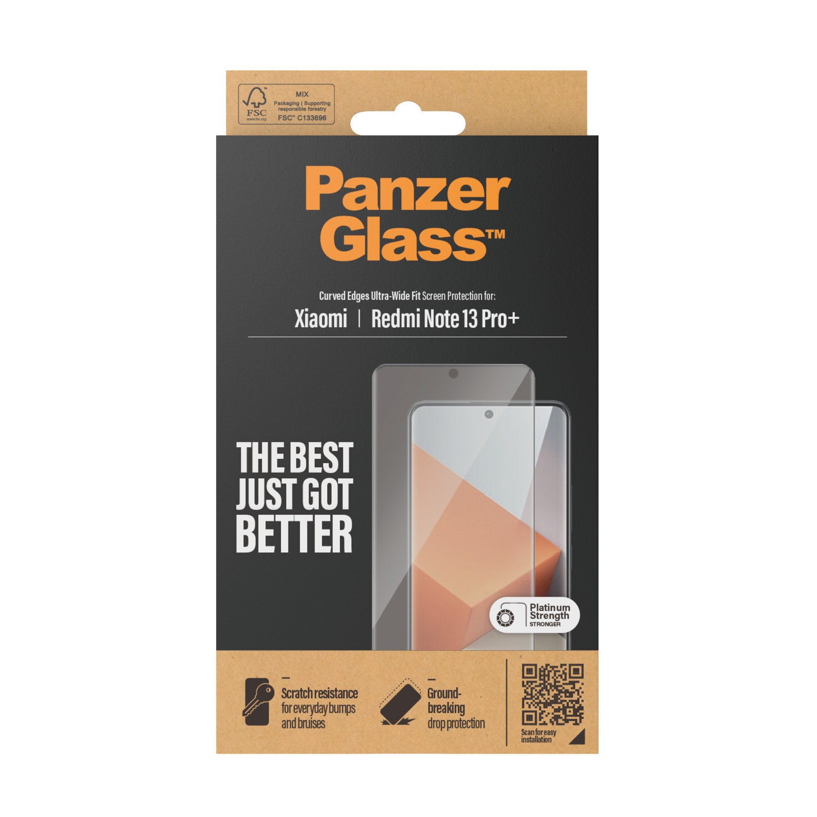 Xiaomi Redmi Note 13 Pro Plus Screen Protector Ultra Wide Fit