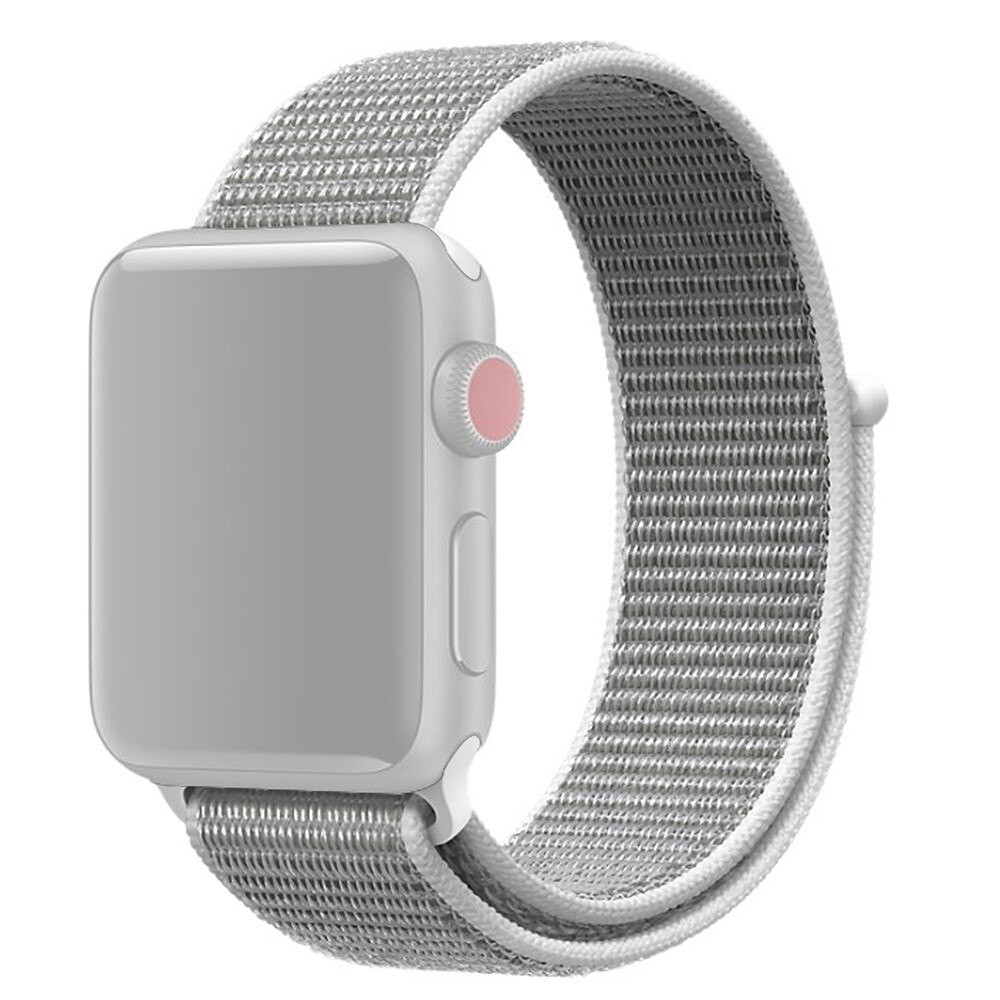 Nailonranneke Apple Watch 38/40/41 mm harmaa