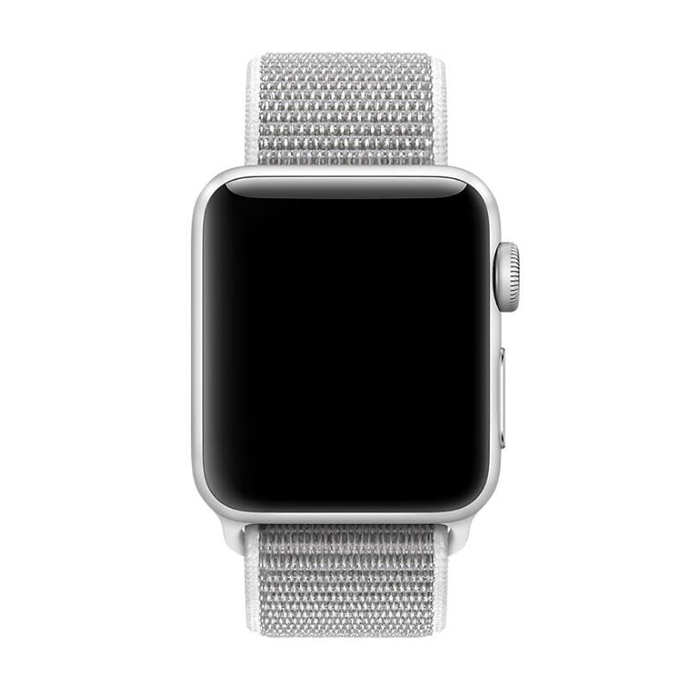 Nailonranneke Apple Watch 41mm Series 9 harmaa