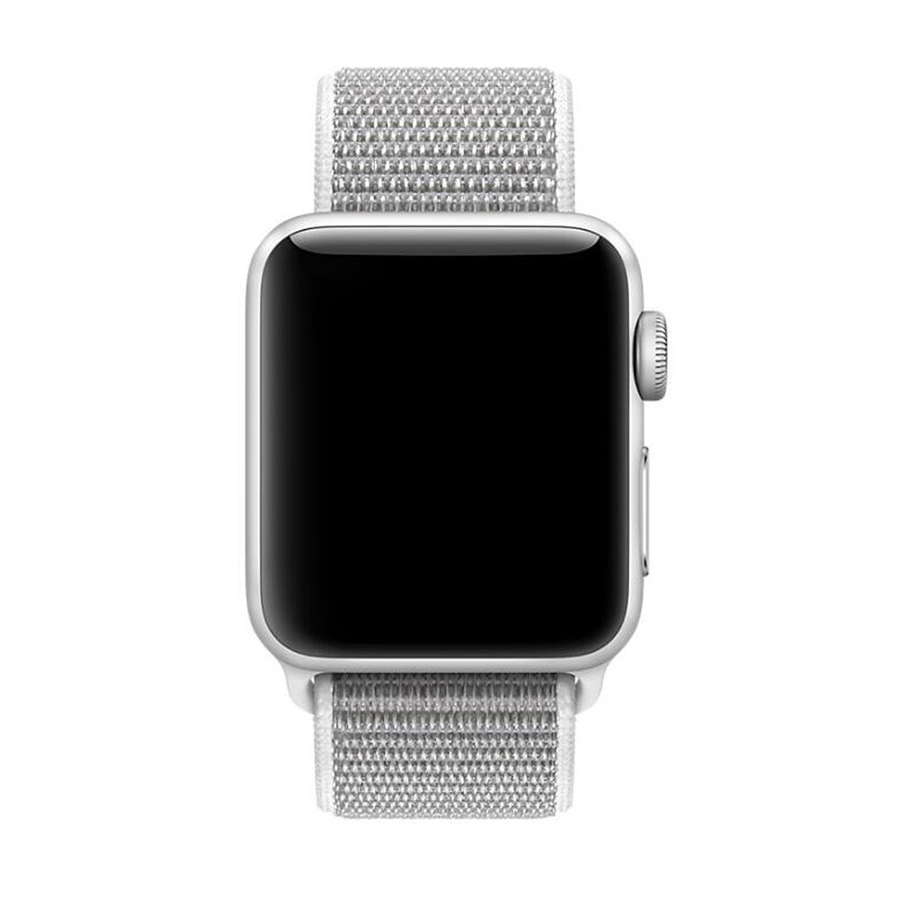 Nailonranneke Apple Watch 41mm Series 8 harmaa