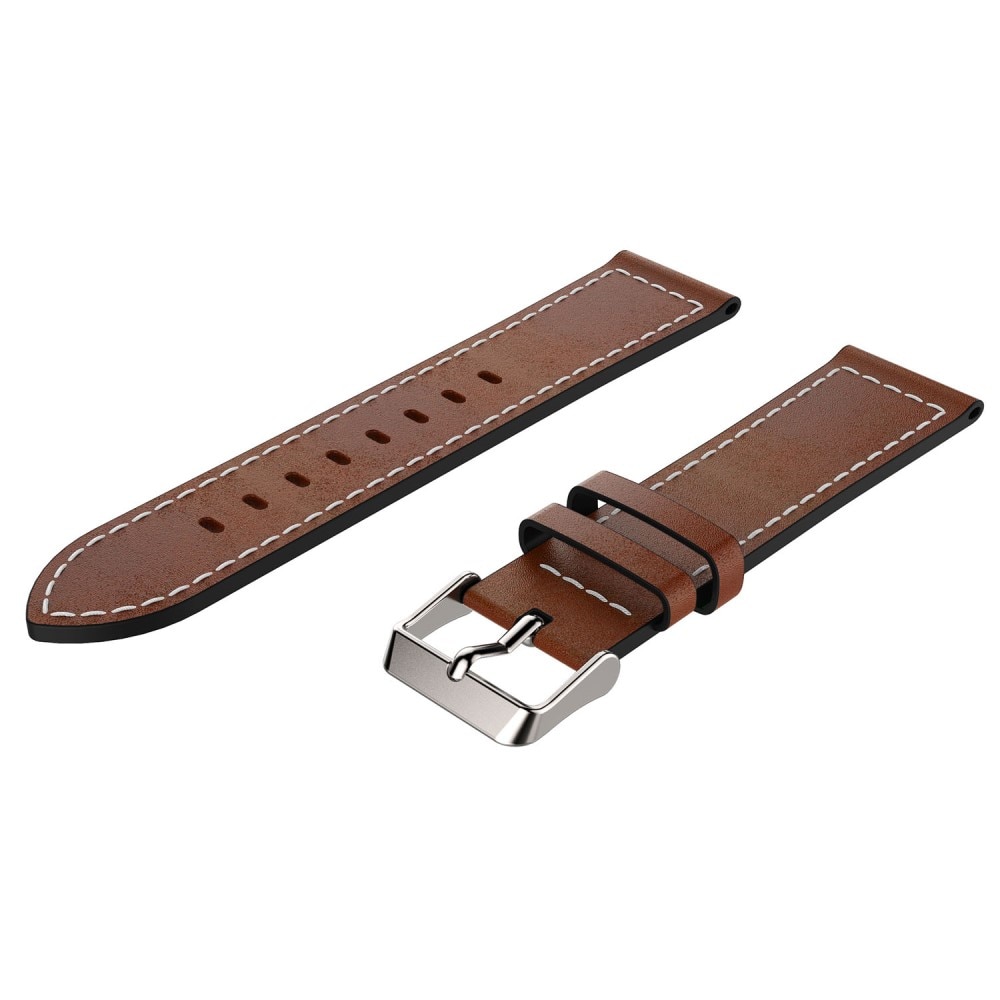 Nahkaranneke OnePlus Watch cognac