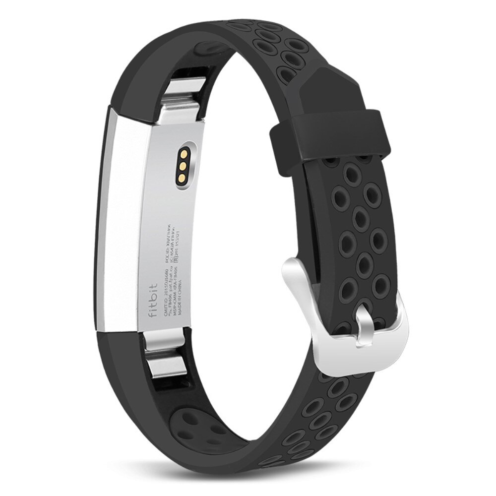 Silikoniranneke Fitbit Alta/Alta HR musta