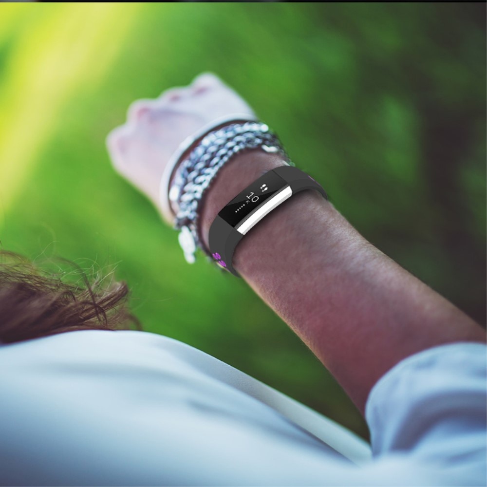 Silikoniranneke Fitbit Alta HR/Alta Musta